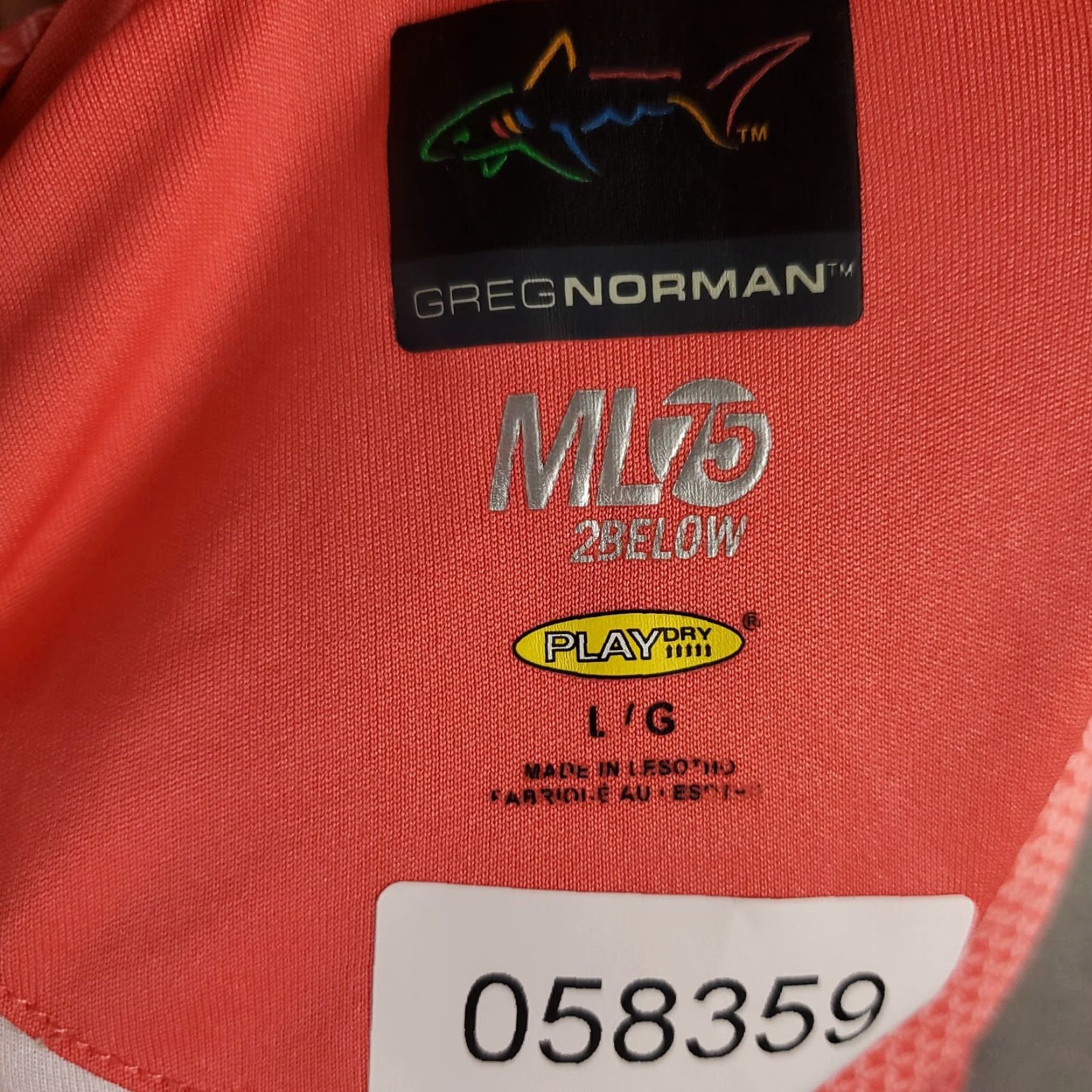 Vintage Greg Norman Polo Shirt Mens L Pink Geometric Shark Golf Short Sleeve polo shirt Mens L Pink Geometric Shark Golf Short Sleeve Size US L / EU 52-54 / 3 - 7 Thumbnail