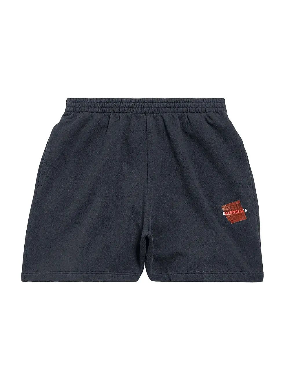 Balenciaga os11x0326 Taped Back Shorts in Faded Black Size US 32 / EU 48 - 1 Thumbnail