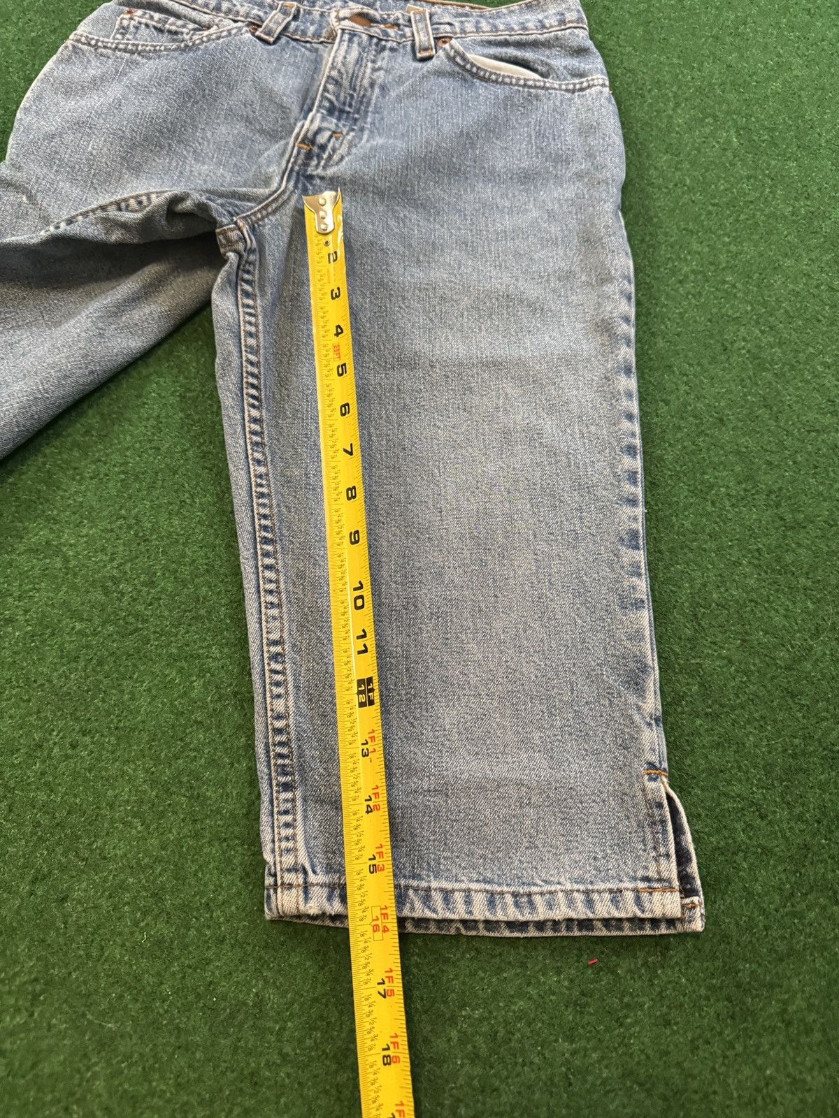 Levi's Vintage Clothing Vintage 90s Levi’s Capri Light Wash Women’s 5 Jr 28 Jeans Size 28" / US 6 / IT 42 - 7 Thumbnail