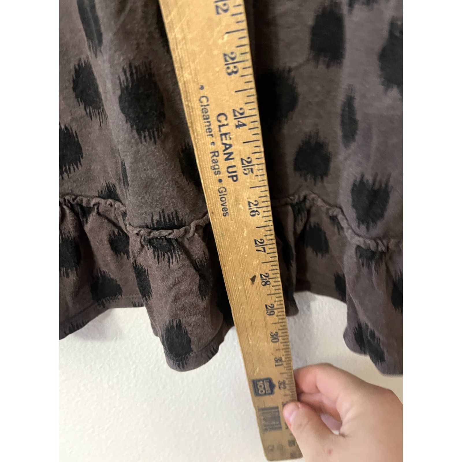 DKNY VINTAGE DKNY Blouse Shirt Women Medium Brown Animal Print Tie-Neck 90s Theme Size M / US 6-8 / IT 42-44 - 4 Thumbnail