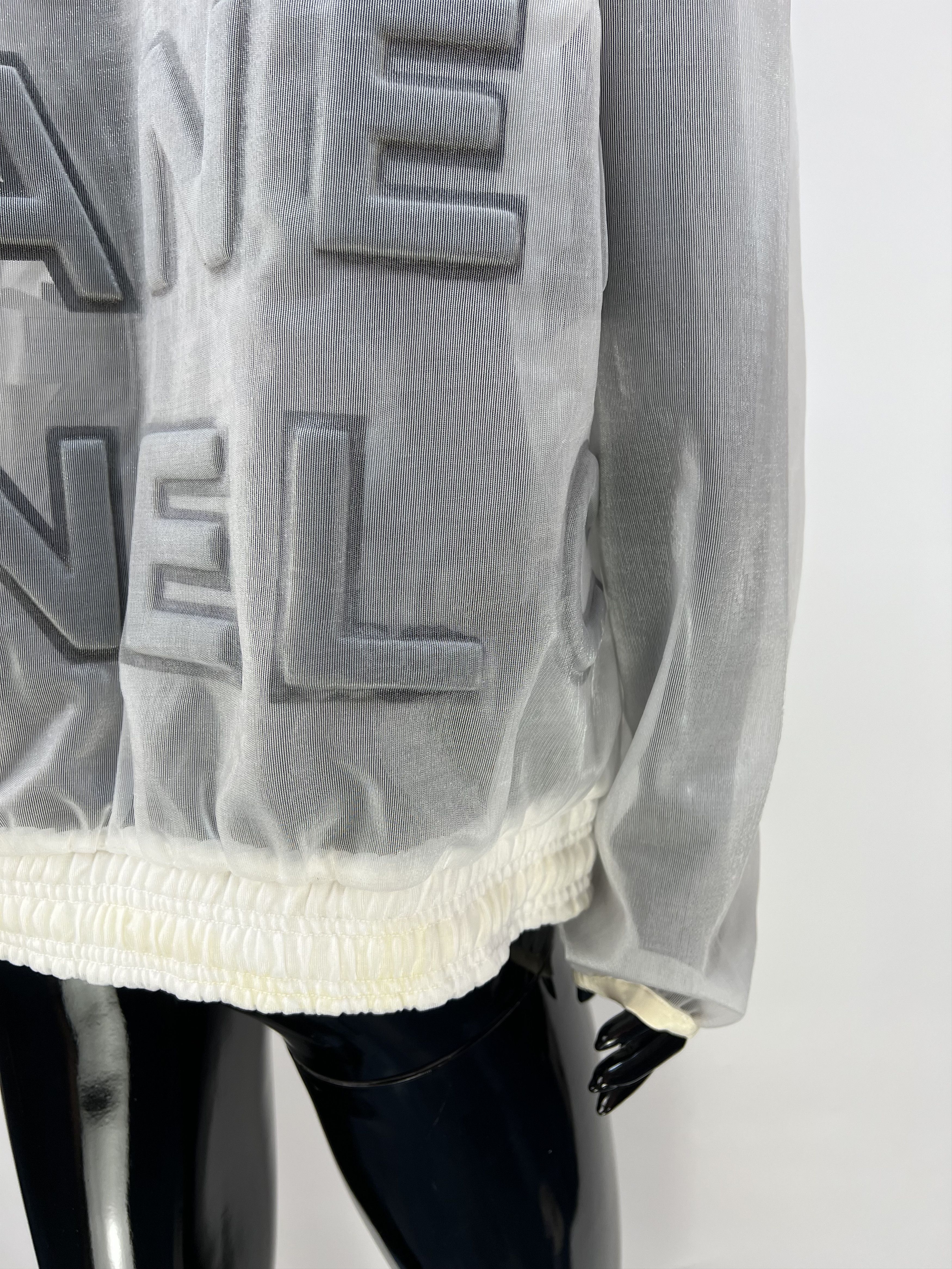 Chanel Chanel Logo Nylon Full Zip Hooded Jacket Size 36 Size XS / US 0-2 / IT 36-38 - 14 Thumbnail