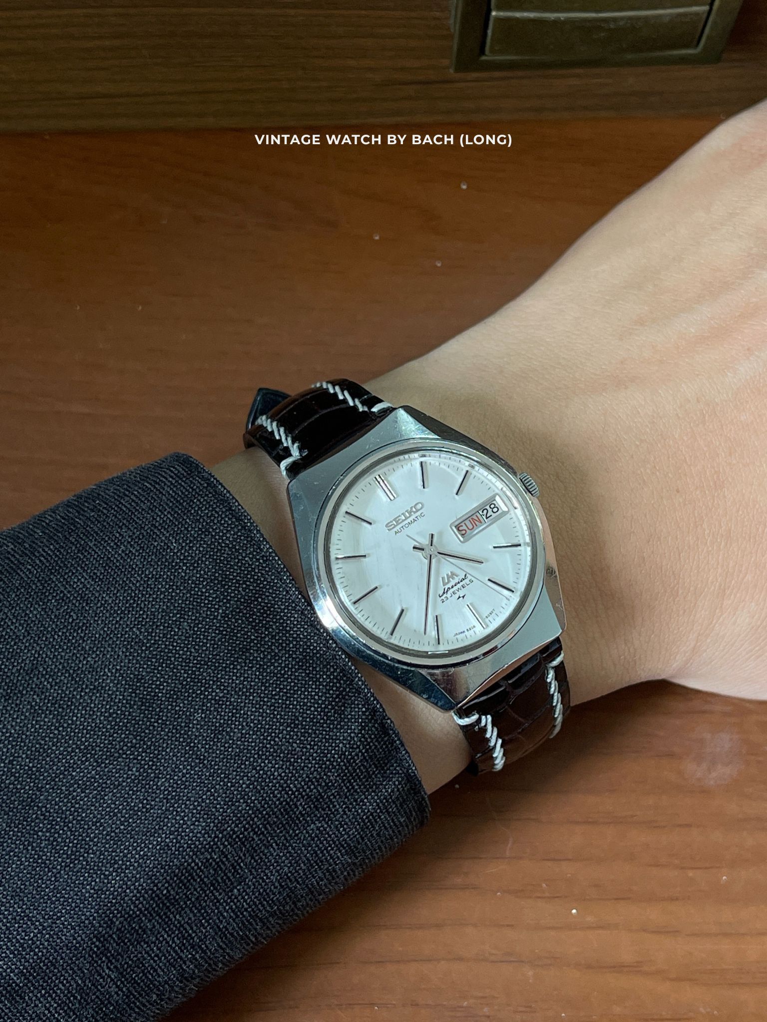 Seiko Seiko LM Special 5206-6050 Minimal White Dial Size ONE SIZE - 9 Thumbnail