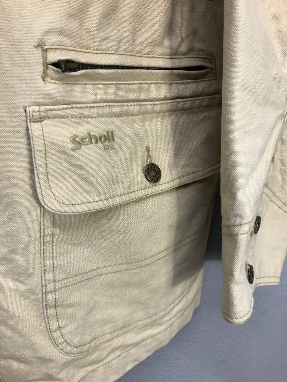 Schott Schott mens beige jacket Medium Size US M / EU 48-50 / 2 - 4 Thumbnail