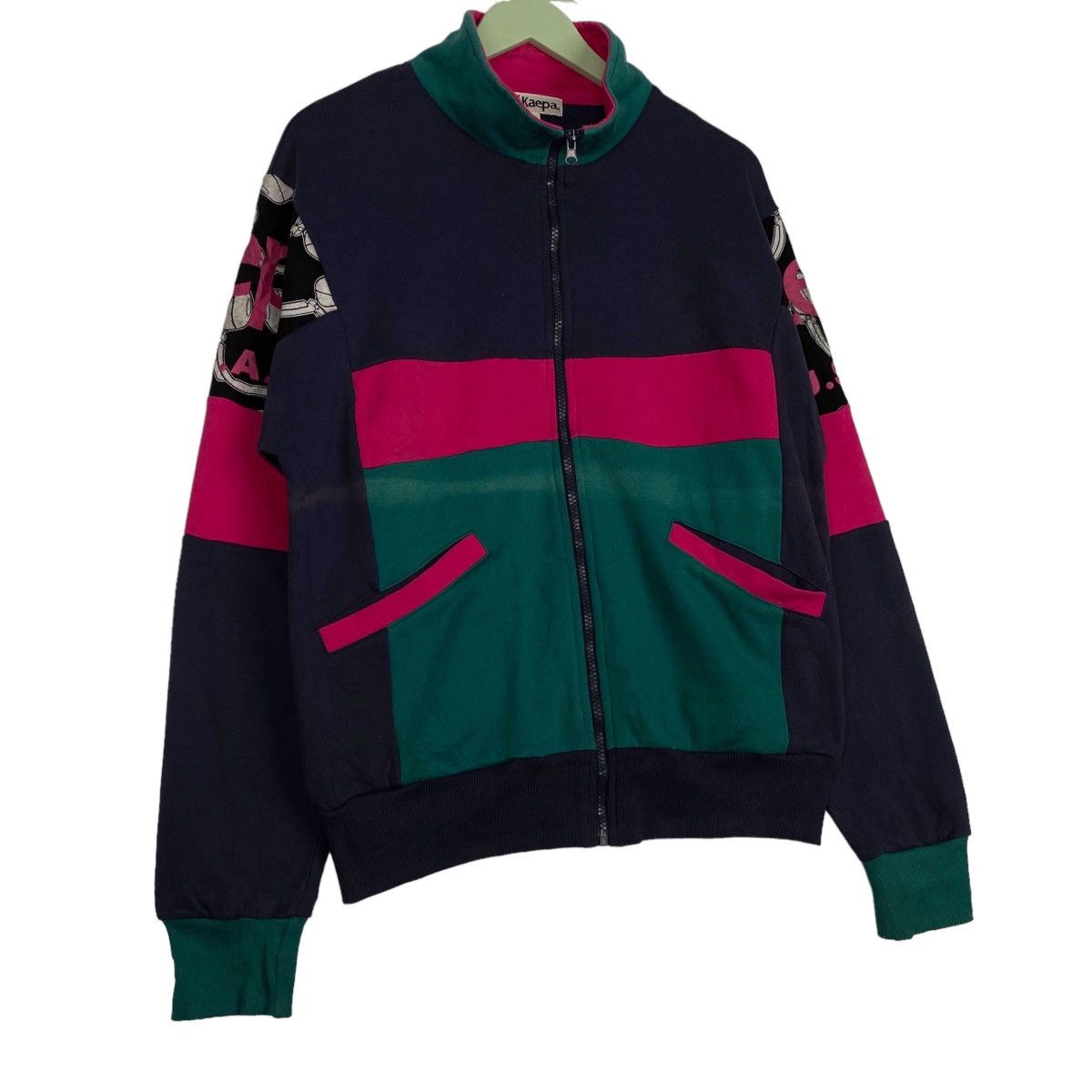 Vintage Vintage Kaepa Sweater Full Zip Half Print On The Back Size L Size US L / EU 52-54 / 3 - 2 Thumbnail