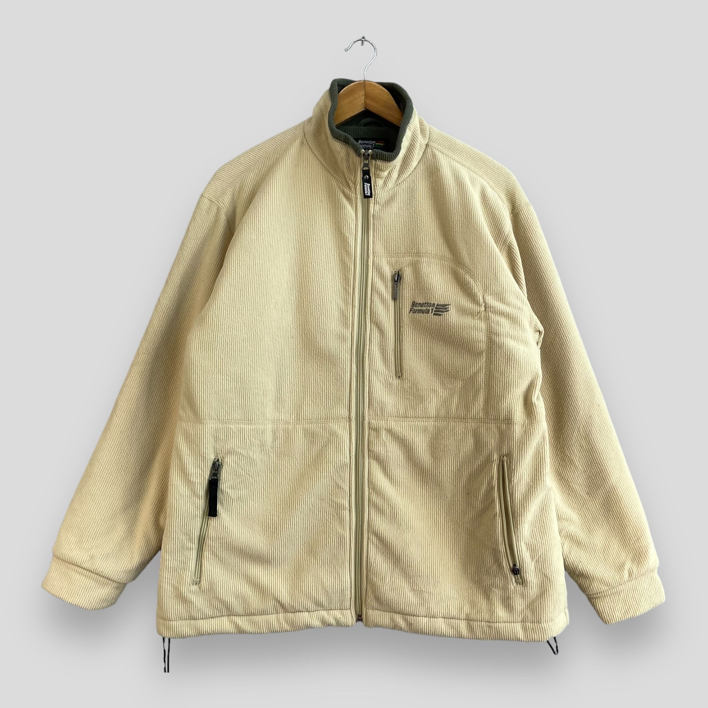 Benetton × Vintage Vintage BENETTON Formula 1 Puffer Winter Cold Jacket Size US L / EU 52-54 / 3 - 1 Thumbnail