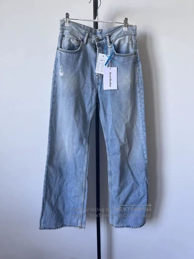 Acne Studios Acne Studios Slightly Flared Loose Washed-Cotton Zip-Fly M Size US 32 / EU 48 - 1 Thumbnail
