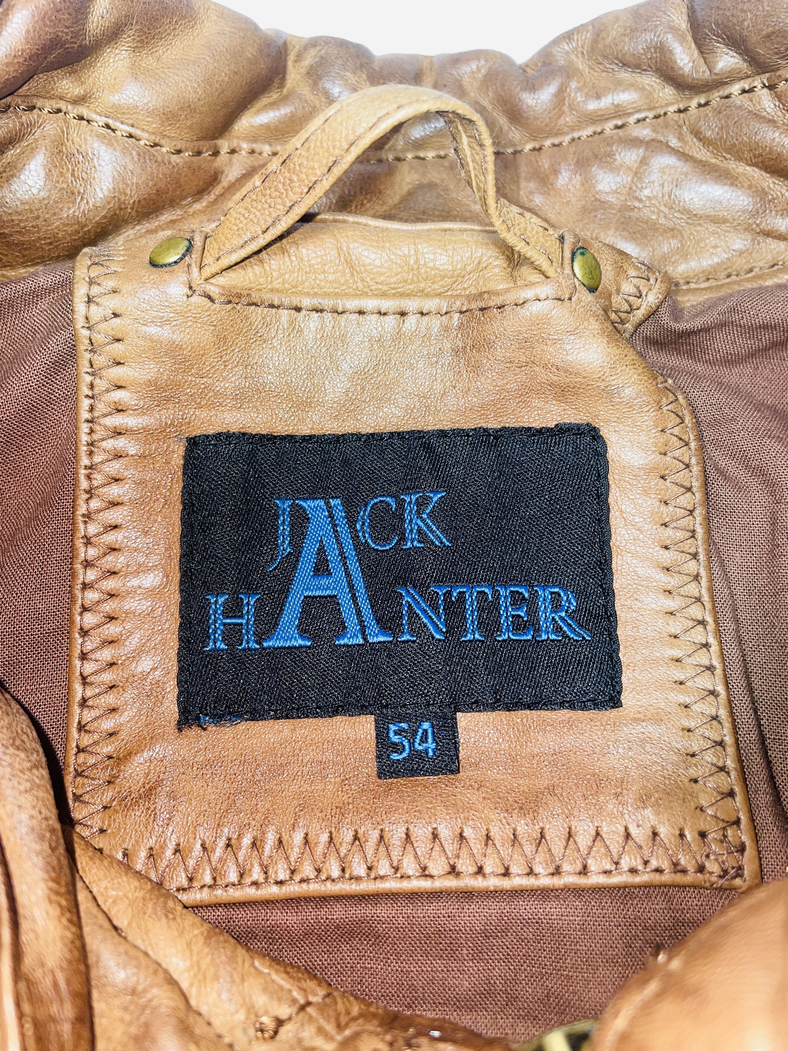 Other 🧥 39,90€ – Lederjacke Jack Hanter – Größe 54 Size US L / EU 52-54 / 3 - 2 Thumbnail