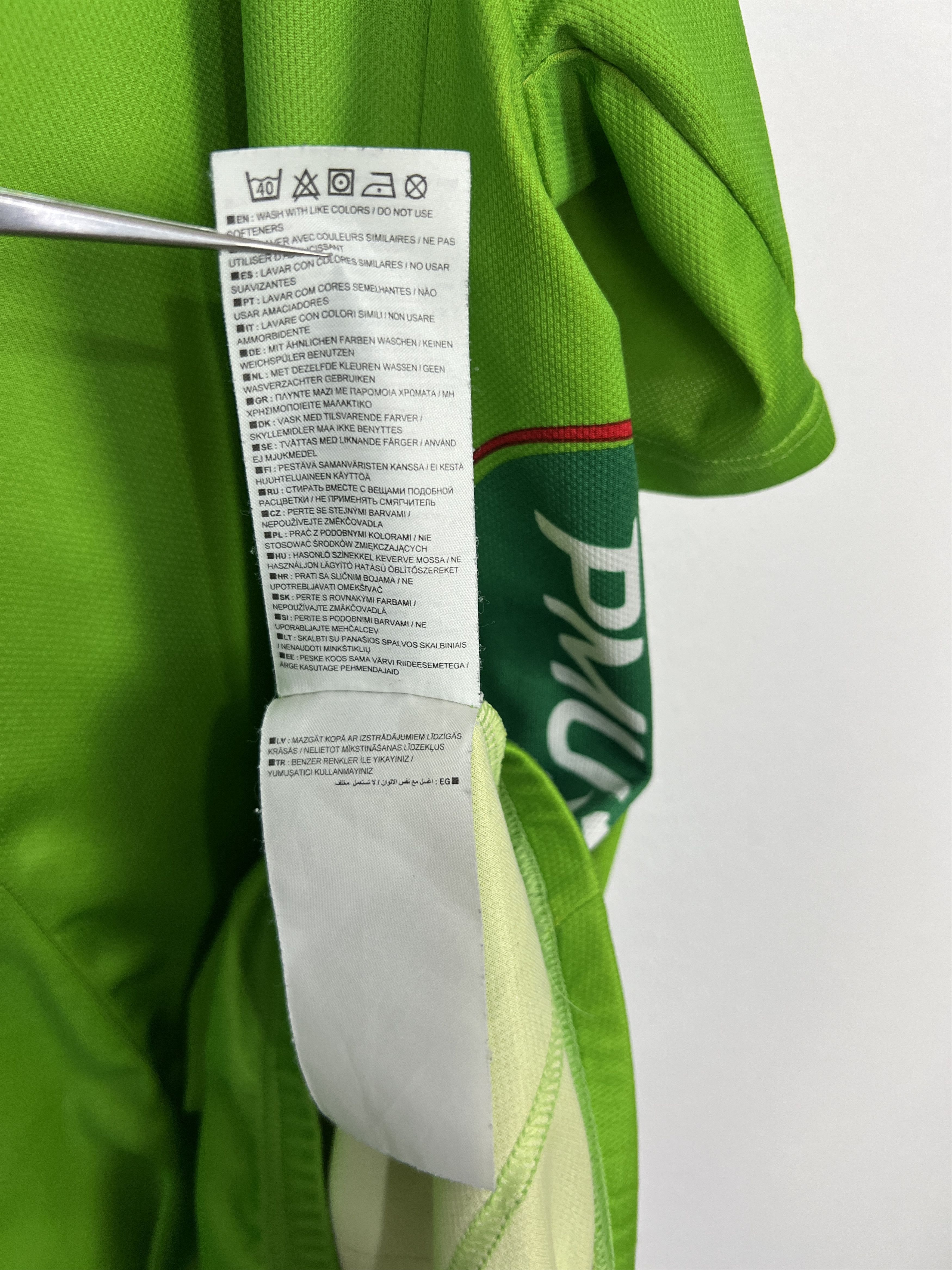 Nike Vintage 2010 Nike Jersey PMU Tour de France Green Cycling Size US XL / EU 56 / 4 - 10 Thumbnail