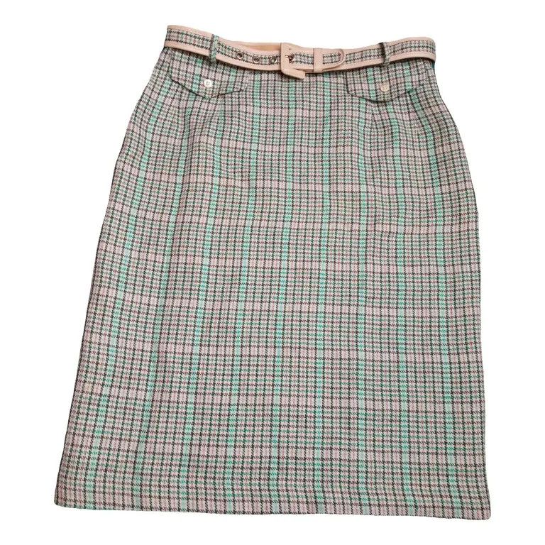 Paul & Joe Linen blend mid-length belted skirt Size 27" / US 4 / IT 40 - 1 Thumbnail