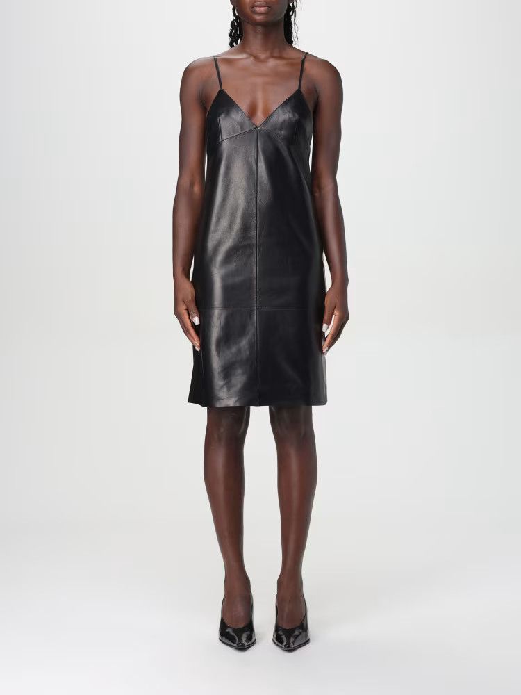 Saint Laurent Paris o1y0126 Mini Dress in Black Size M / US 6-8 / IT 42-44 - 1 Thumbnail