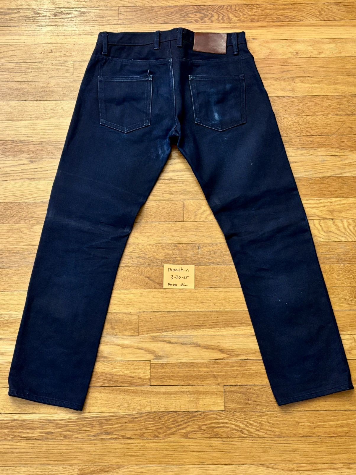3Sixteen Slim Tapered Shadow Selvedge Indigo ST-120x
