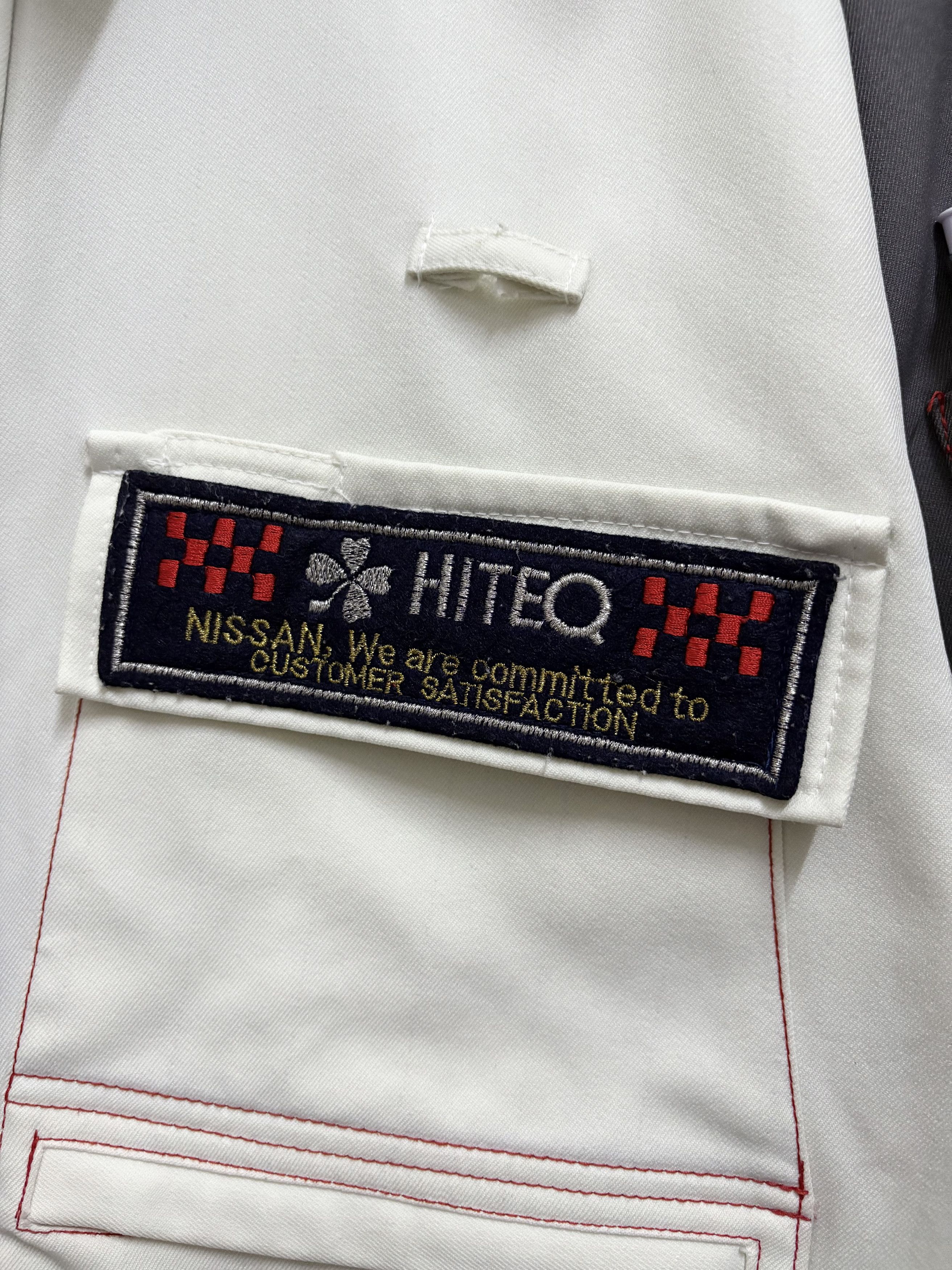 Japanese Brand × Vintage Vintage 90's Nissan Work Wear Retro " Staff " Lights Jacket Size US L / EU 52-54 / 3 - 5 Thumbnail