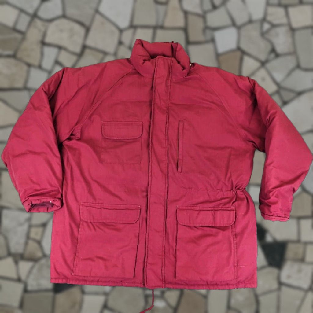 Vintage VINTAGE Cabela's Jacket Mens 2XL Tall Red Puffer Down Coat Outdoor Windproof Zipped Pockets Size US XXL / EU 58 / 5 - 1 Thumbnail