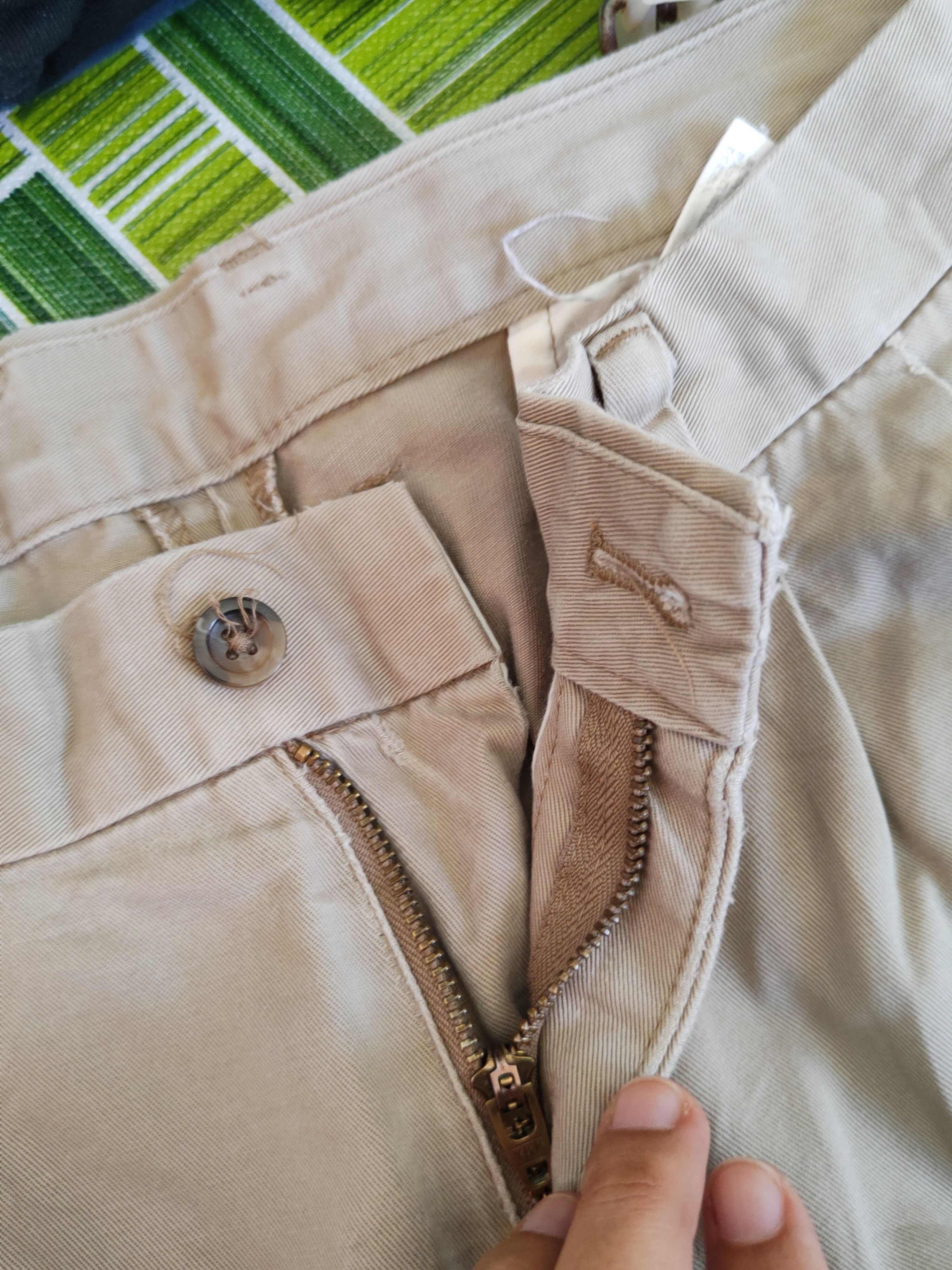 Japanese Brand Topvalu Beige Multipocket Casual Pants #S1825 Size US 30 / EU 46 - 12 Thumbnail