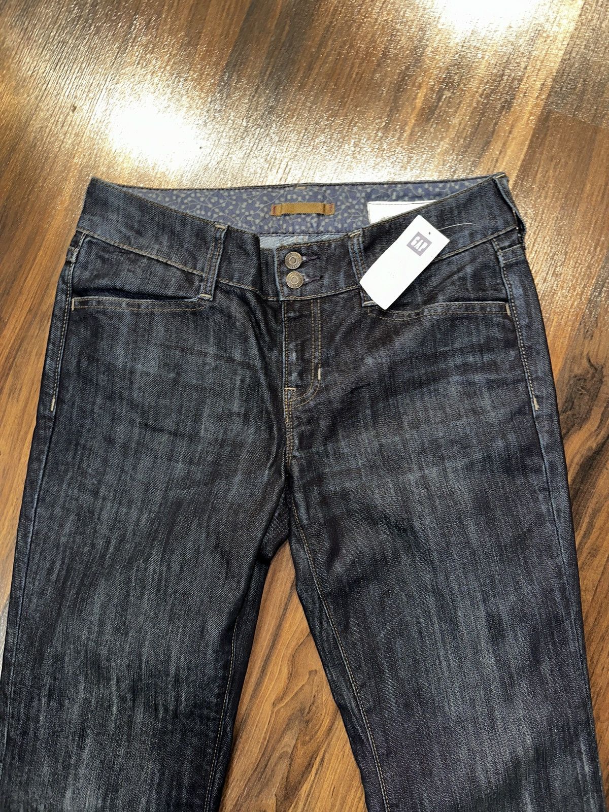 Gap Brand New GAP Women Bootcut Mid Rise Long Jean Size 30" / US 8 / IT 44 - 3 Thumbnail