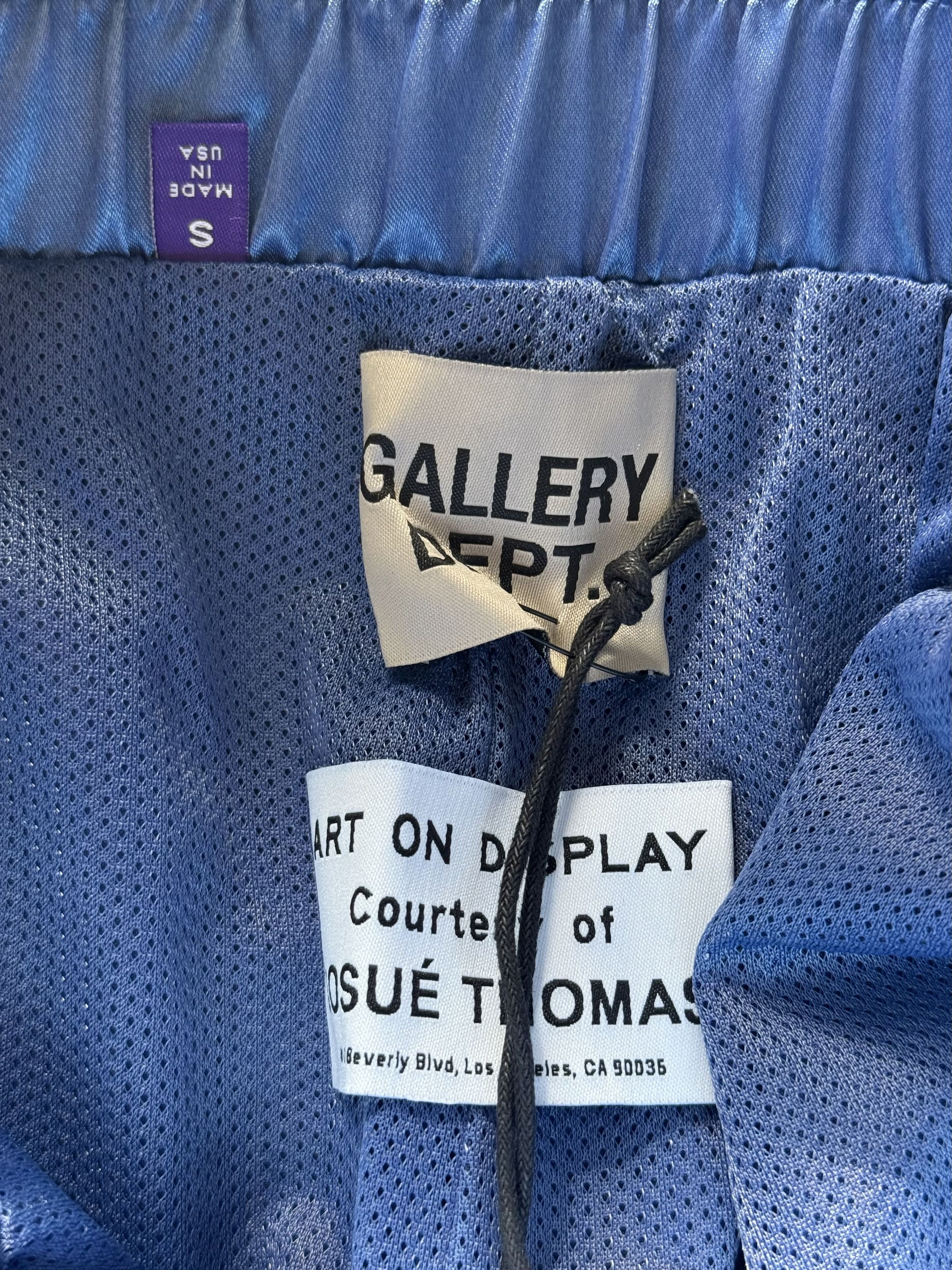 Gallery Dept. Gallery Dept Blue & Black Jacky Boxing Logo Shorts Size US 28 / EU 44 - 3 Thumbnail