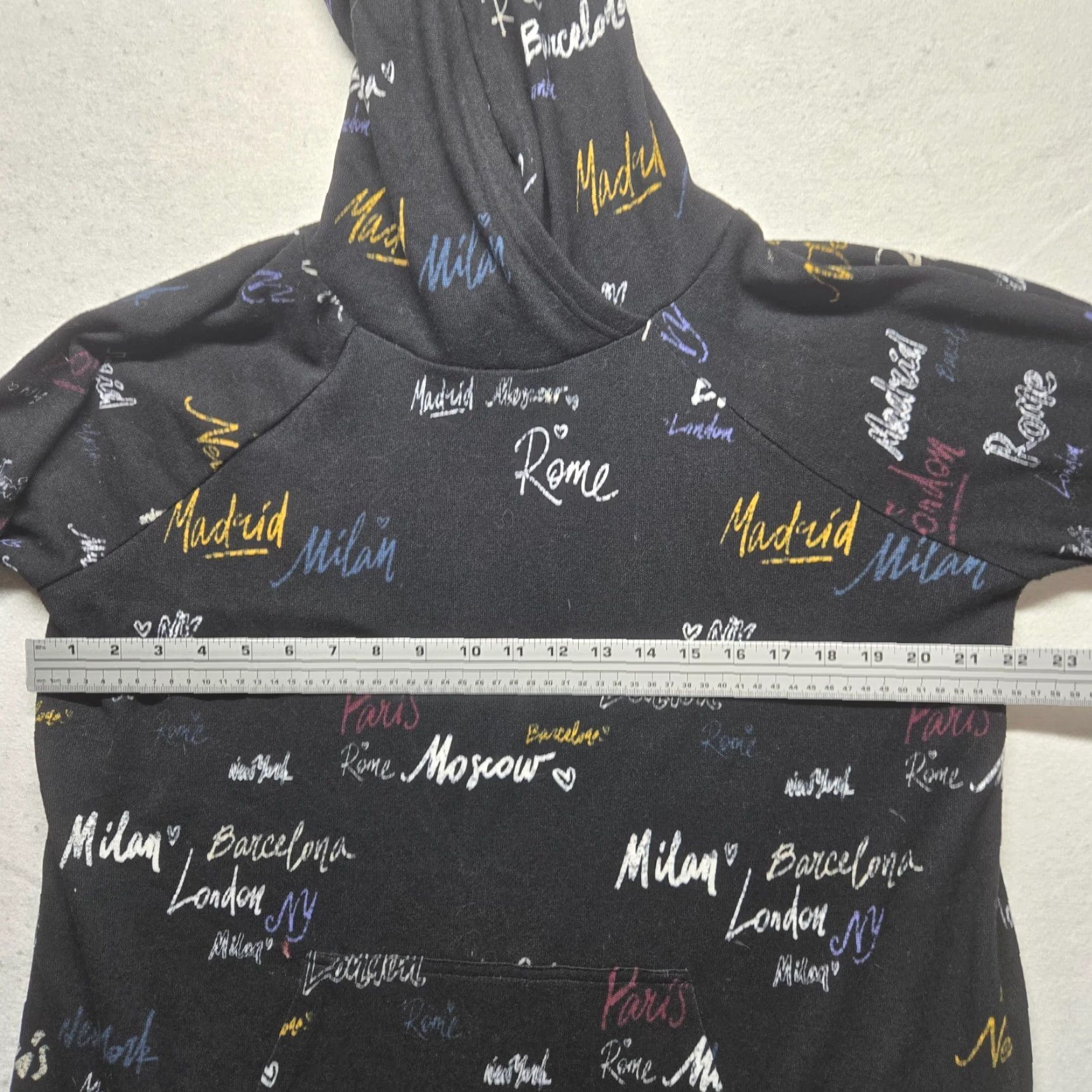 Vintage LuLaRoe Hoodie Women XL Black Halloween Pullover All Seasons Womens Size XL / US 12-14 / IT 48-50 - 5 Thumbnail