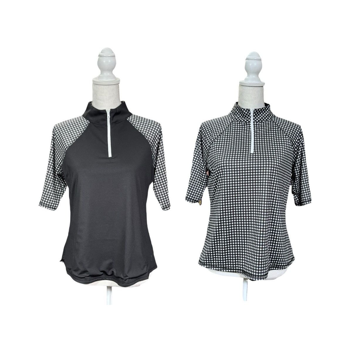 Other Belyn Key Women’s Reversible Half Sleeve Polo Shirt Sz S Size S / US 4 / IT 40 - 3 Thumbnail