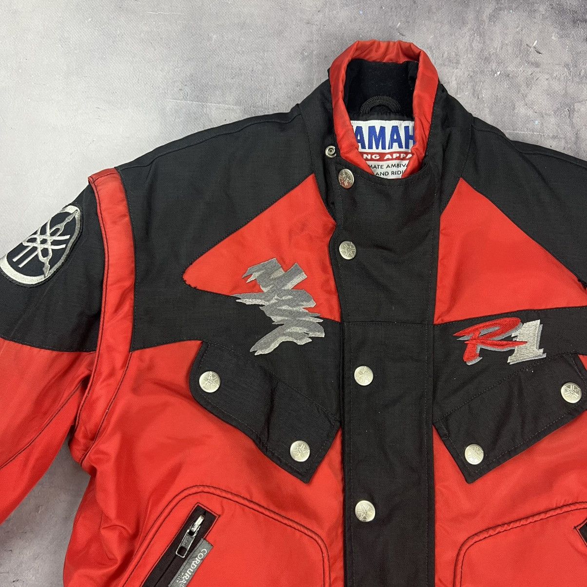 Yamaha Rare! Yamaha R1 Vintage Racing Vest Jacket Big Logo 90s Size US S / EU 44-46 / 1 - 4 Thumbnail