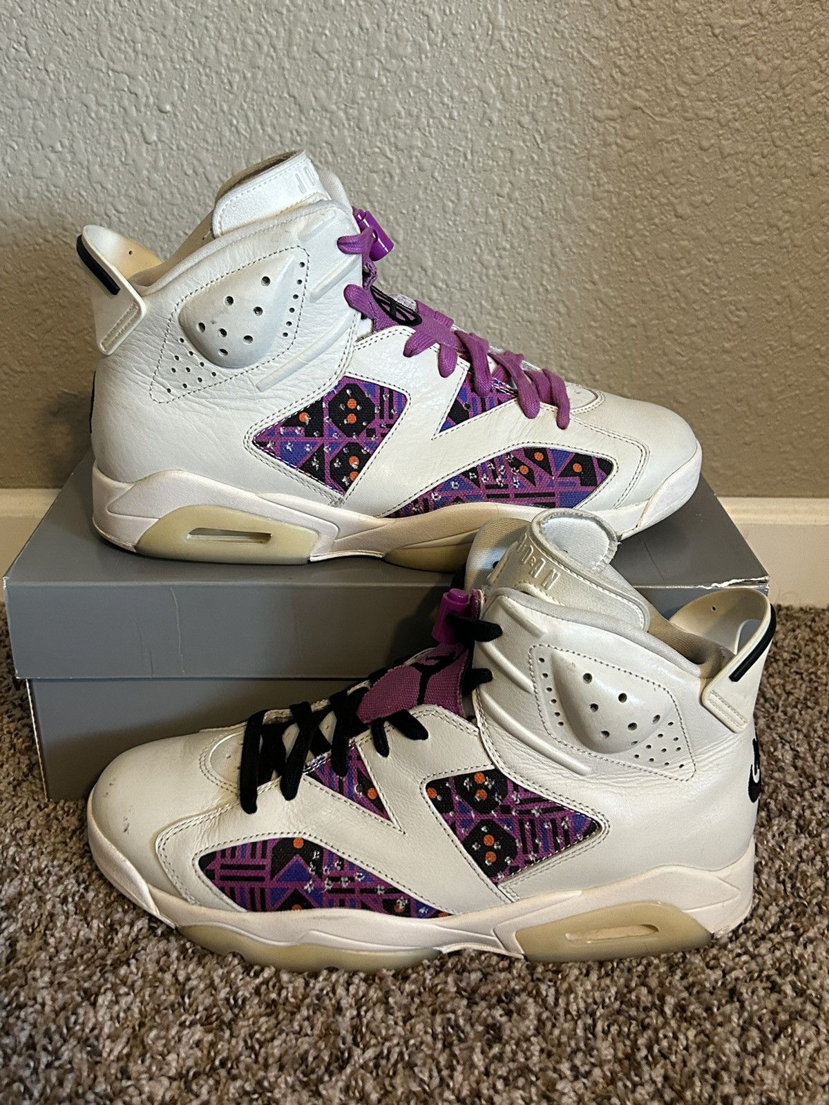 Air Jordan Retro Quai 54 Purple - Main Image