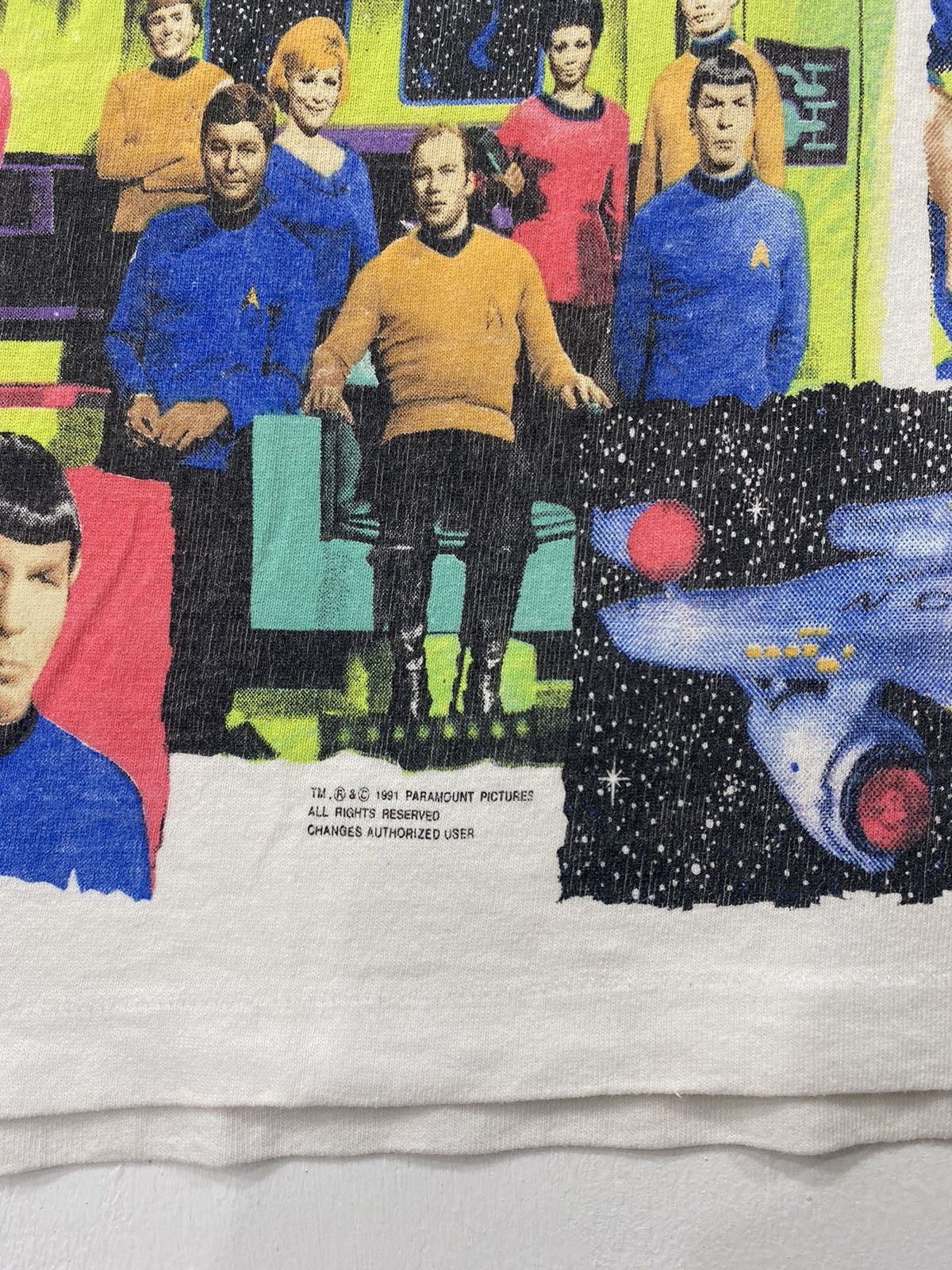 Vintage 💥Vintage 1991 STAR TREK 25th anniversary movie rare shirt Size US M / EU 48-50 / 2 - 5 Thumbnail