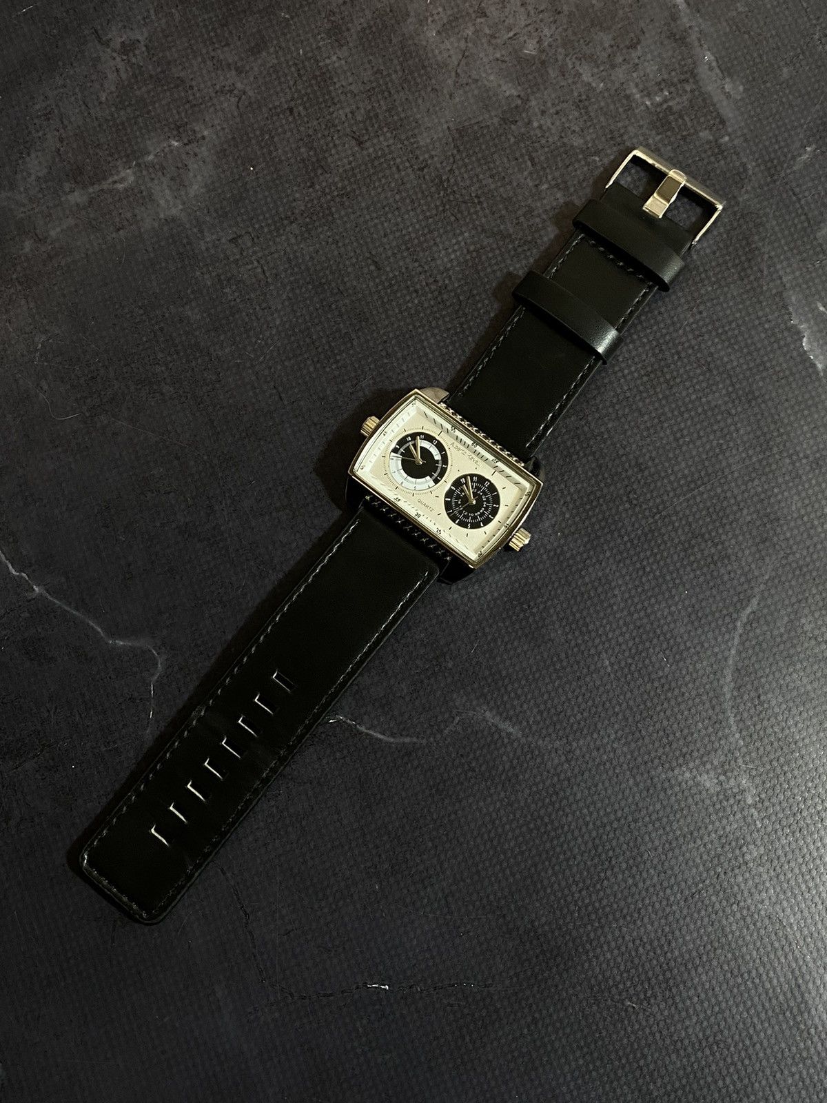 Vintage Alberto Kavalli Black Quartz Dual Watch Size ONE SIZE - 5 Thumbnail