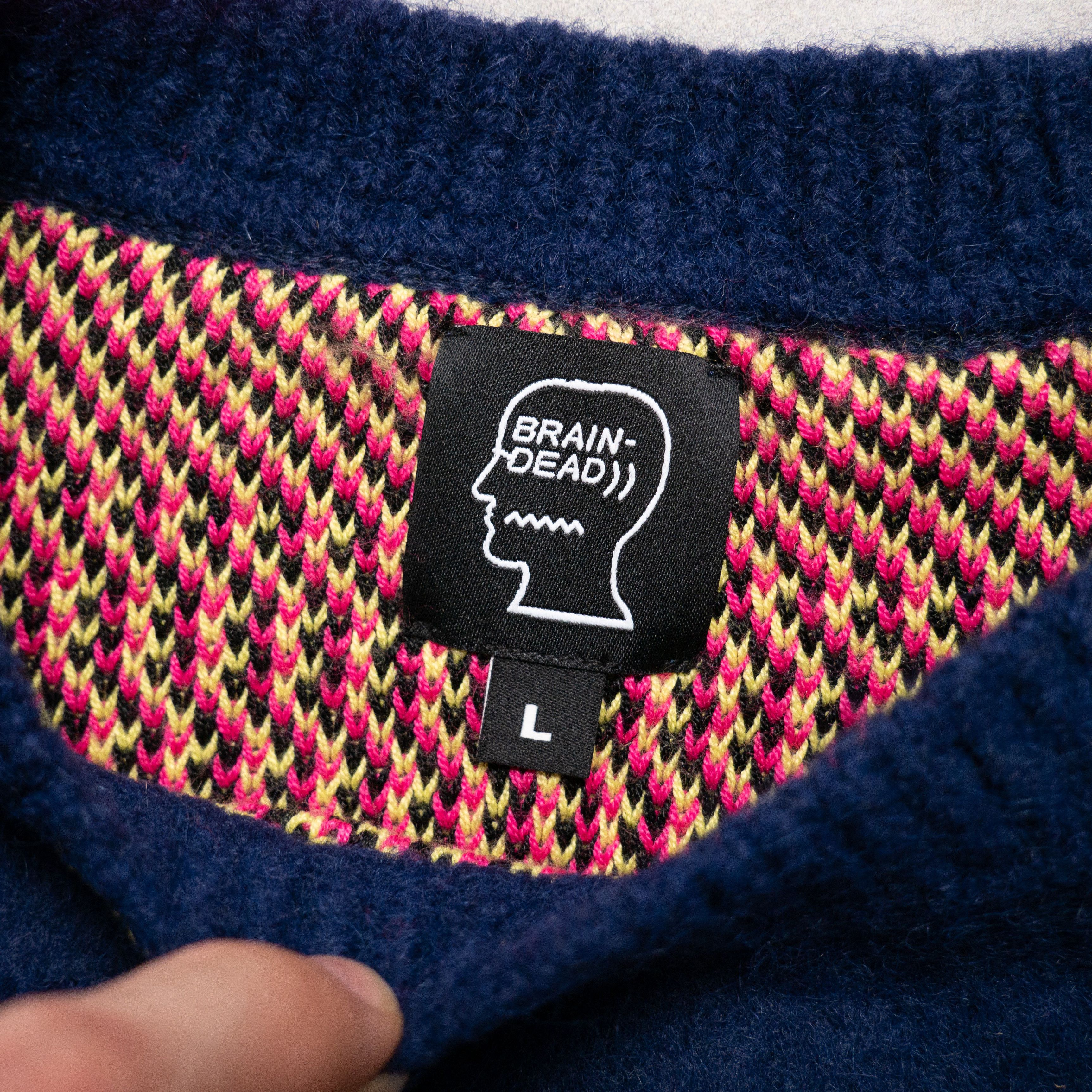 Brain Dead Brain Dead Mohair Sweater Alpaca NWOT L Size US L / EU 52-54 / 3 - 9 Thumbnail