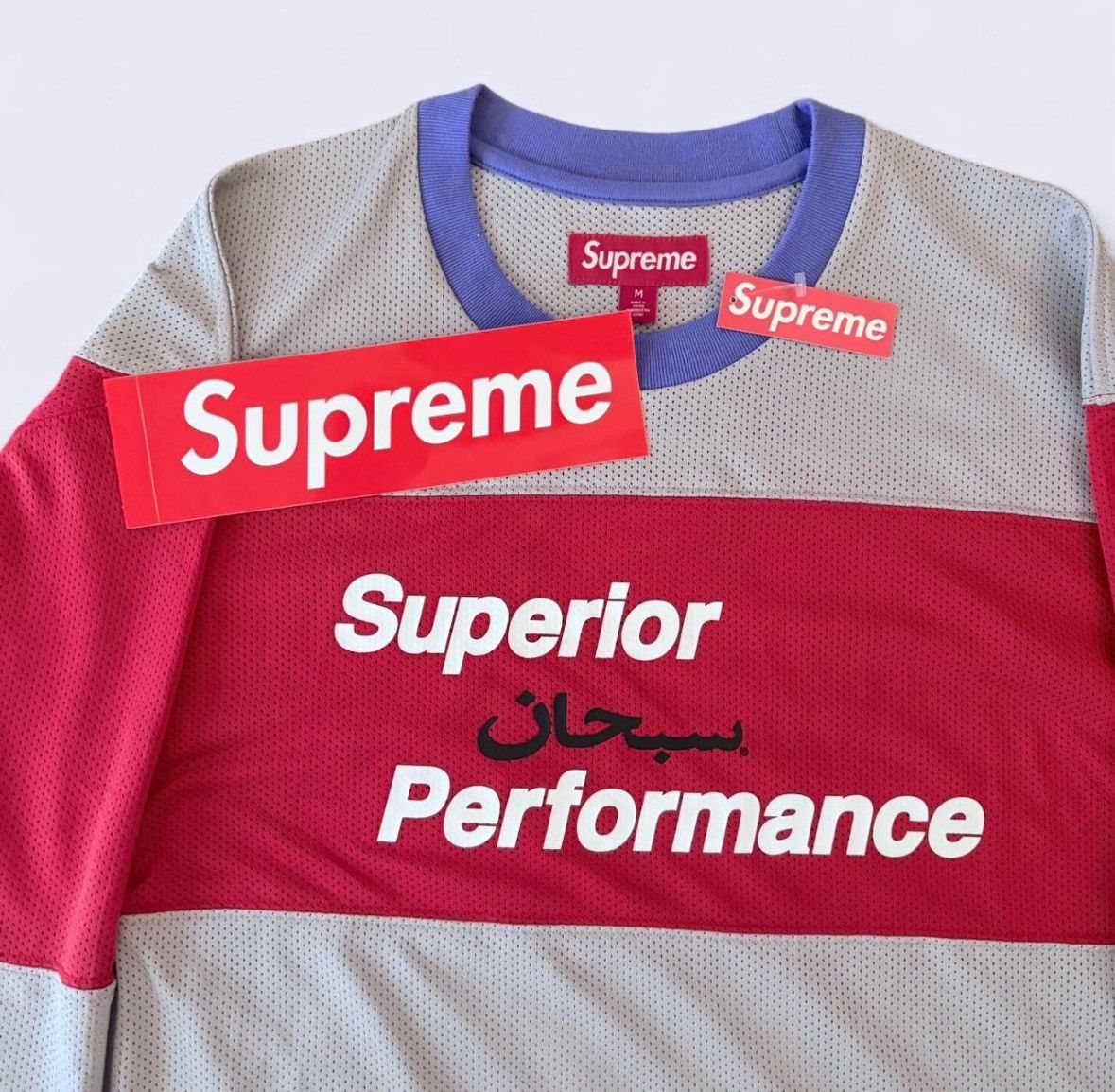 Supreme Supreme Superior Performance Soccer Jersey SS25 Red BNWT Size US M / EU 48-50 / 2 - 2 Thumbnail