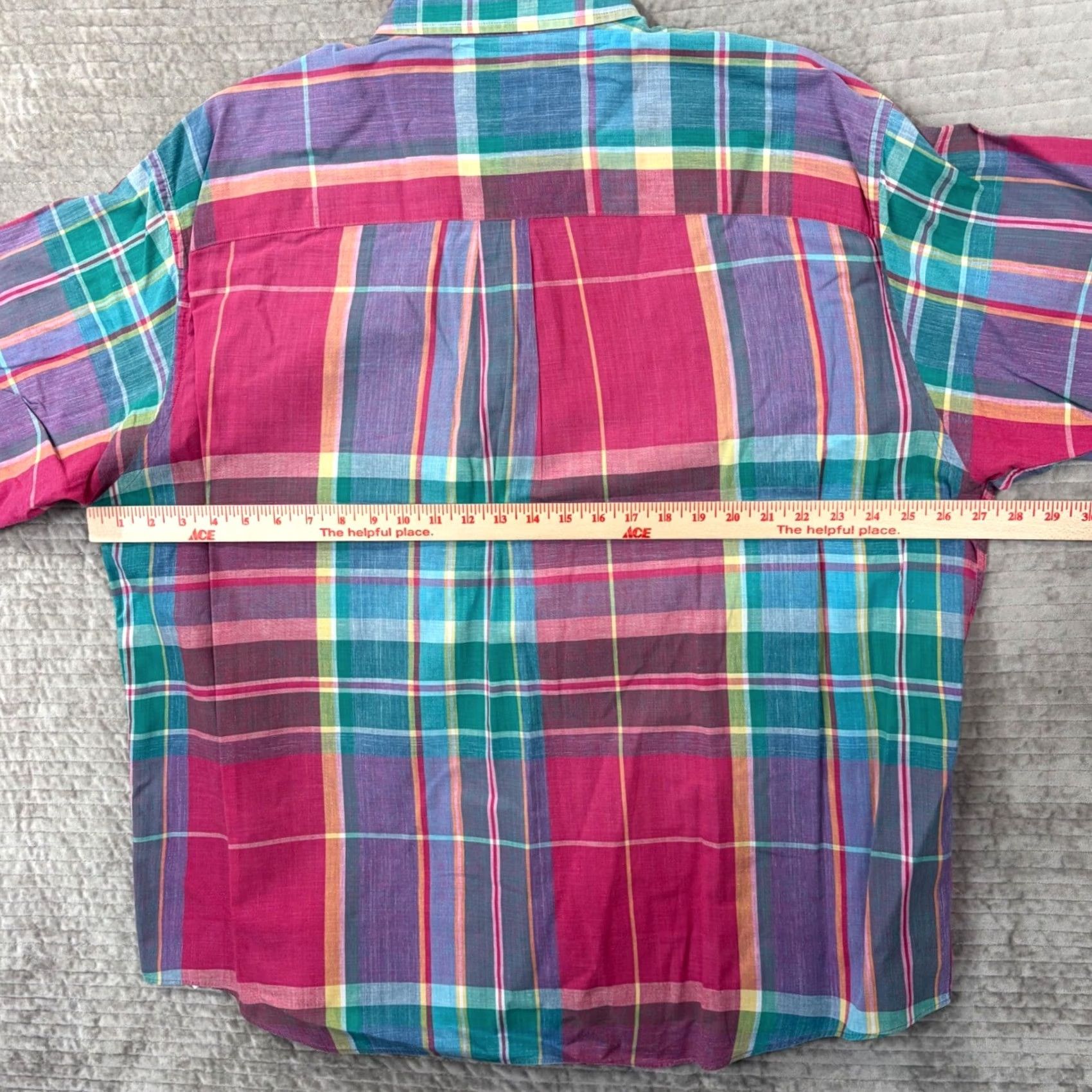 Lands' End VINTAGE Lands' End Shirt Size US XXL / EU 58 / 5 - 7 Thumbnail