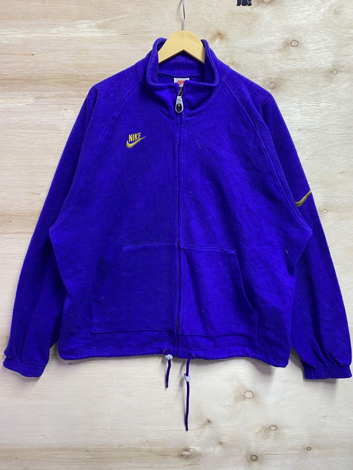 Nike Vintage nike fleece jacket Size US XL / EU 56 / 4 - 1 Thumbnail