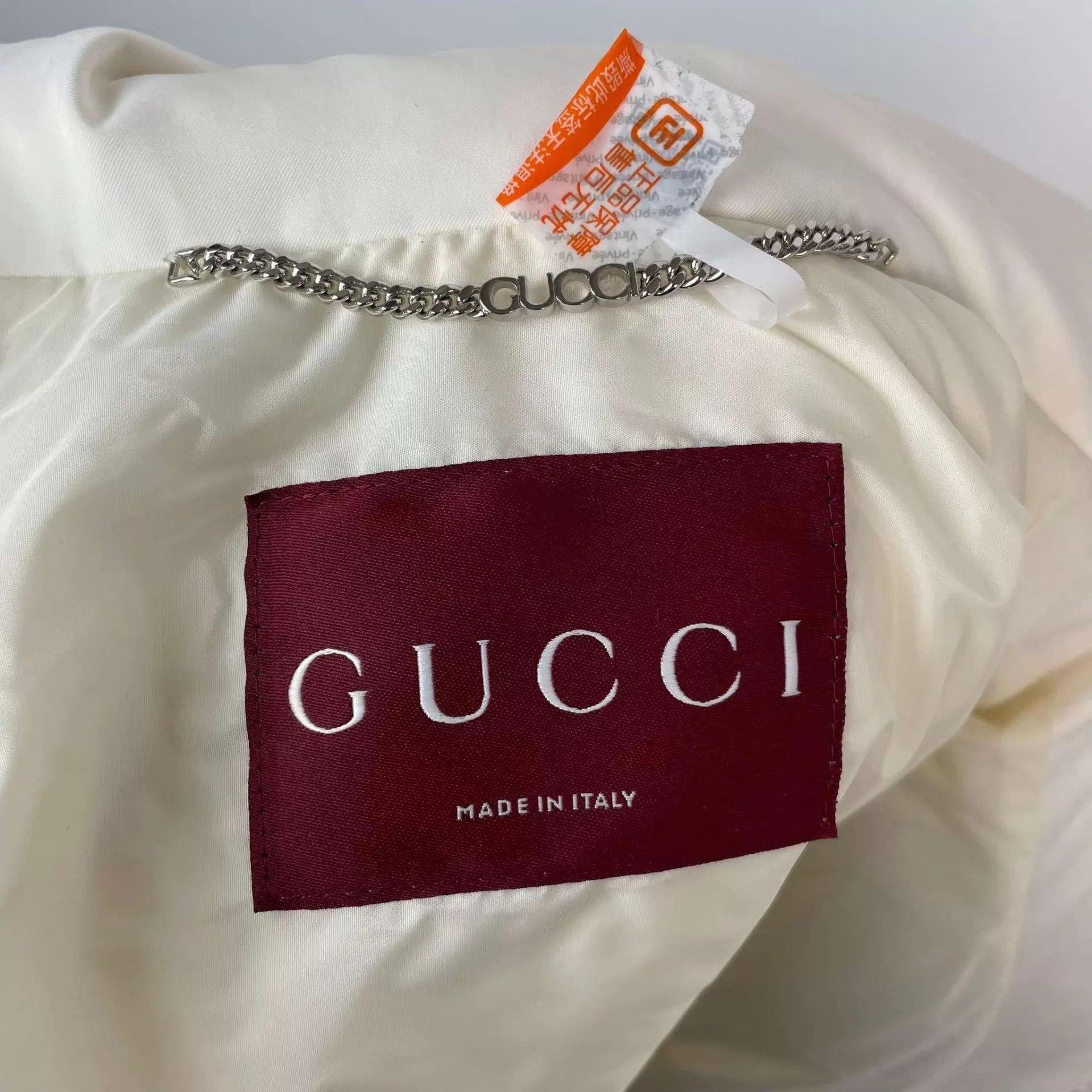 Gucci Gucci White Down Jacket 165 Size S / US 4 / IT 40 - 4 Thumbnail
