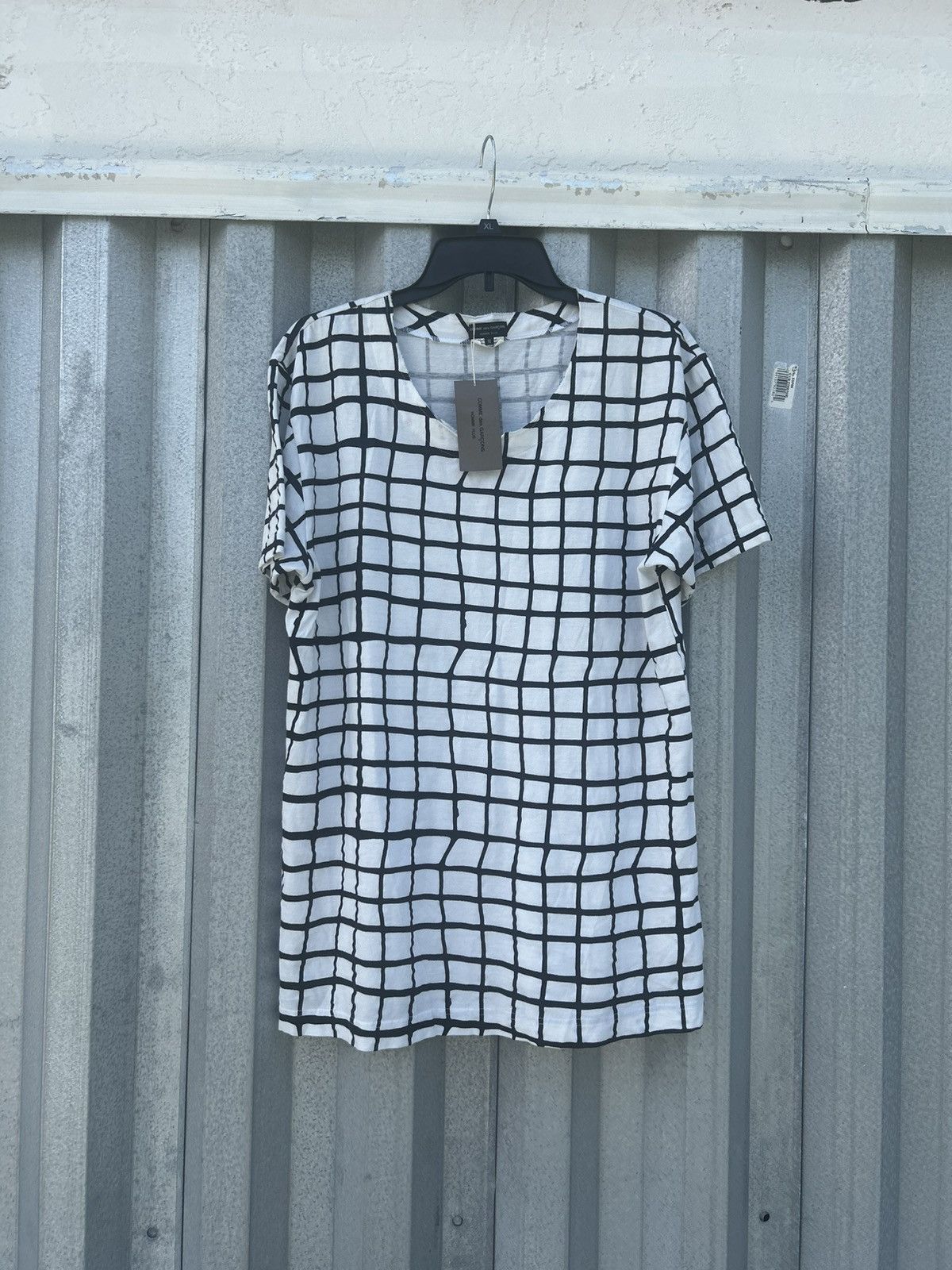 Comme des Garcons Homme Plus comme des garçons homme plus stripped illusion t-shirt Size US M / EU 48-50 / 2 - 1 Thumbnail