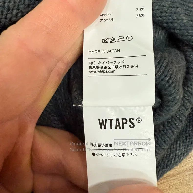 Wtaps Wtaps knitwear Size US S / EU 44-46 / 1 - 7 Thumbnail