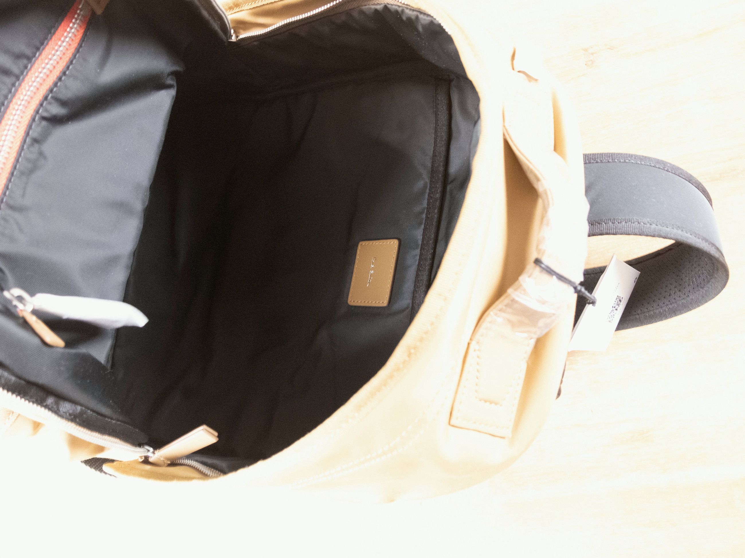 Paul Smith PAUL SMITH brown beige signature stripe nylon backpack bag Size ONE SIZE - 12 Thumbnail