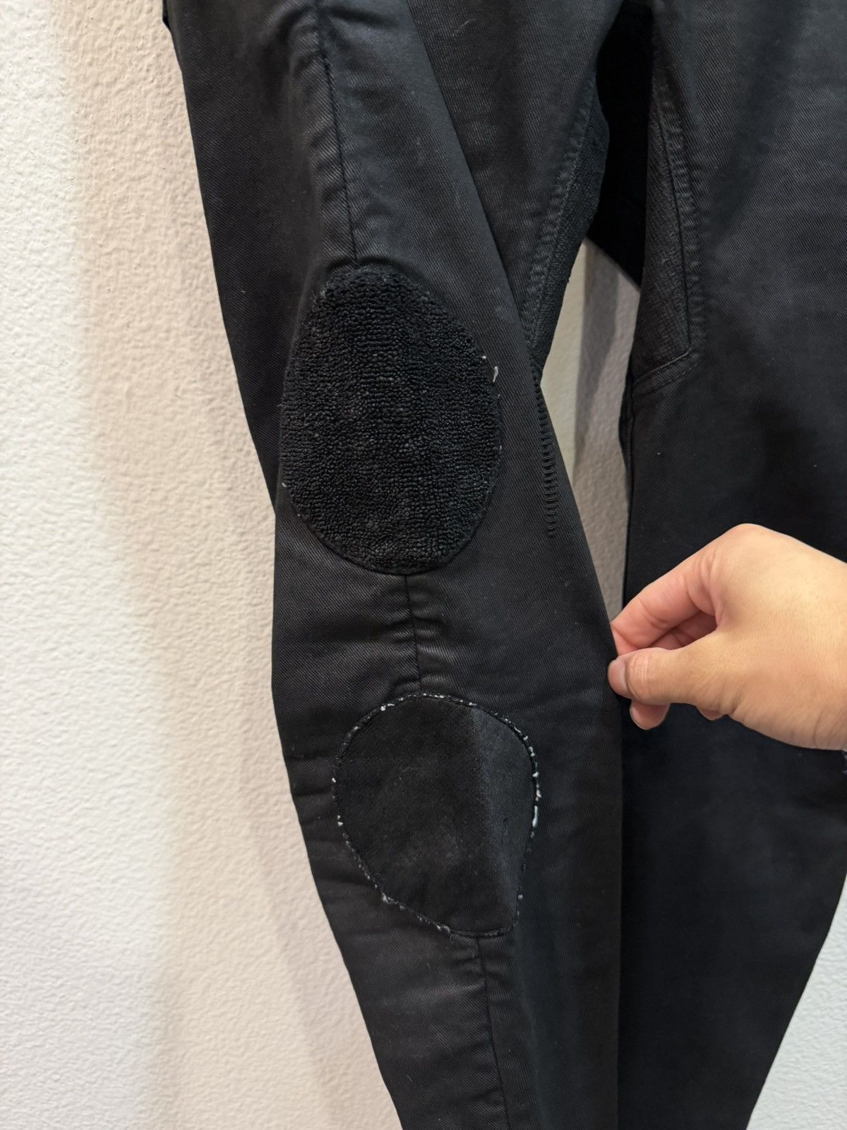 11 By Boris Bidjan Saberi Boris J Cut Waxed Denim Jeans Size US 30 / EU 46 - 3 Thumbnail