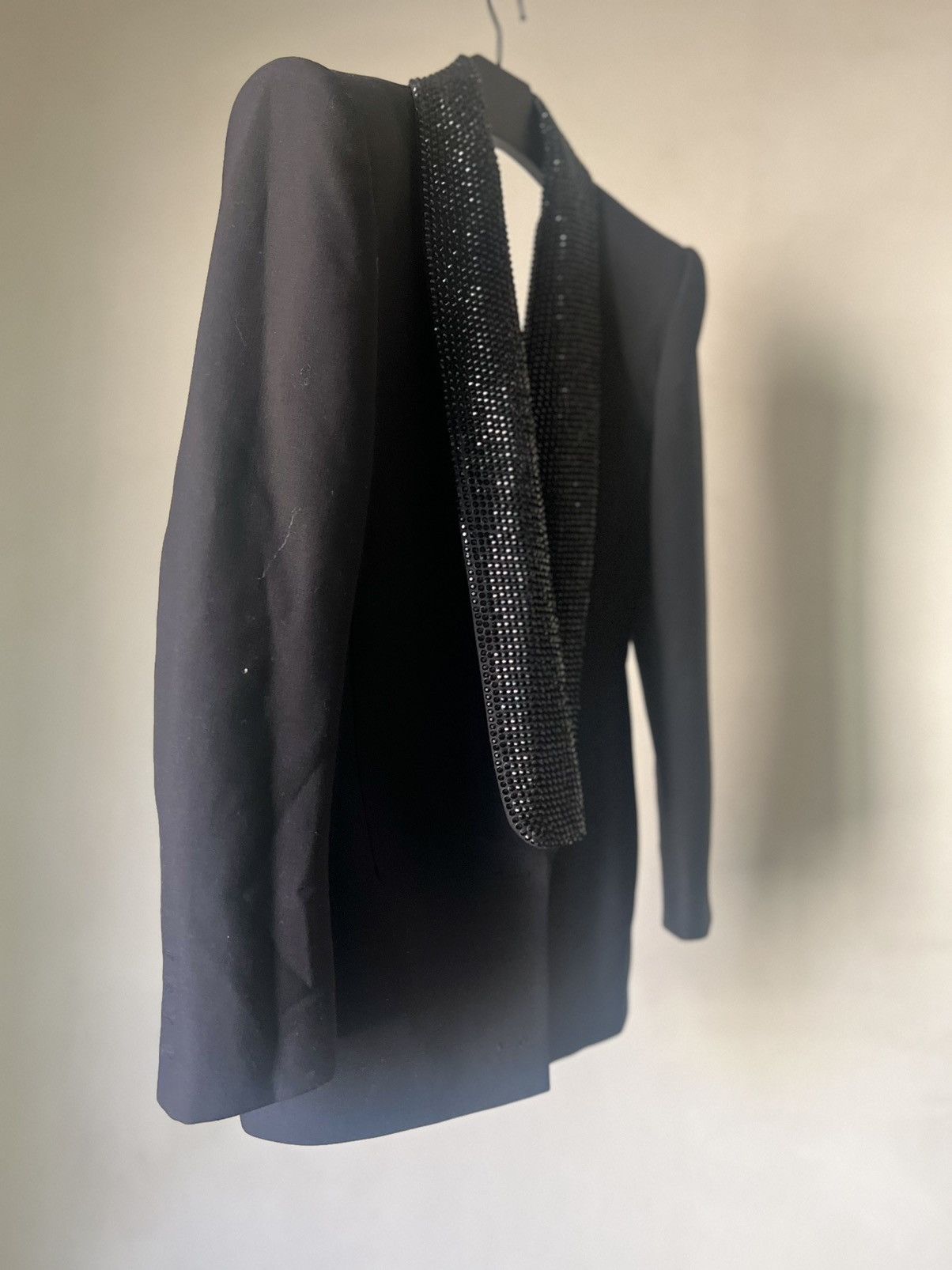 Area open-back tuxedo minidress Size S / US 4 / IT 40 - 5 Thumbnail