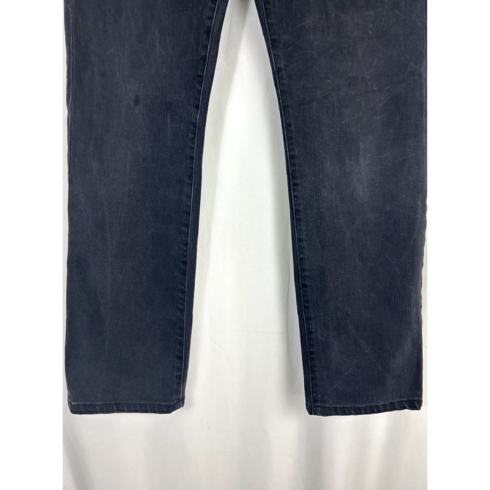 Vintage Joes Jeans Mens Jeans 29x28 Black Straight Narrow Denim Jeans Size US 29 - 2 Thumbnail