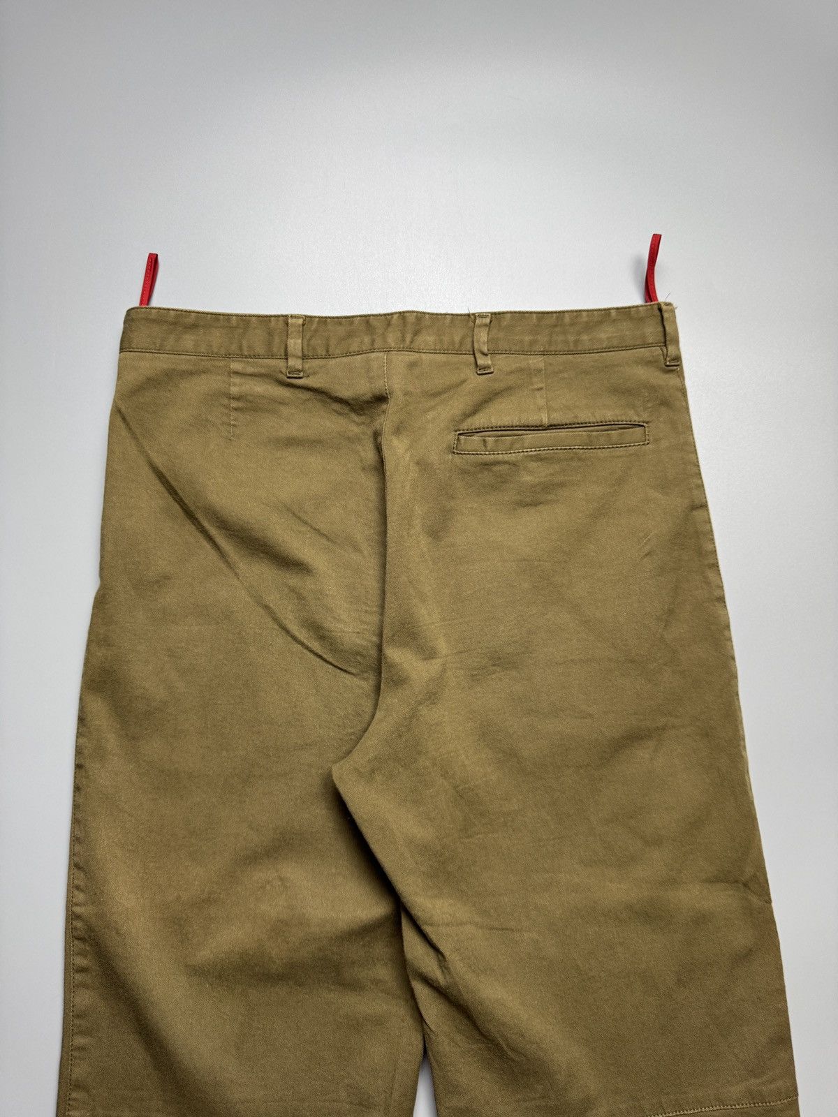 Prada Prada - Vintage Velcro Red Tab AW/2001 Brown - Pants Size US 30 / EU 46 - 7 Thumbnail