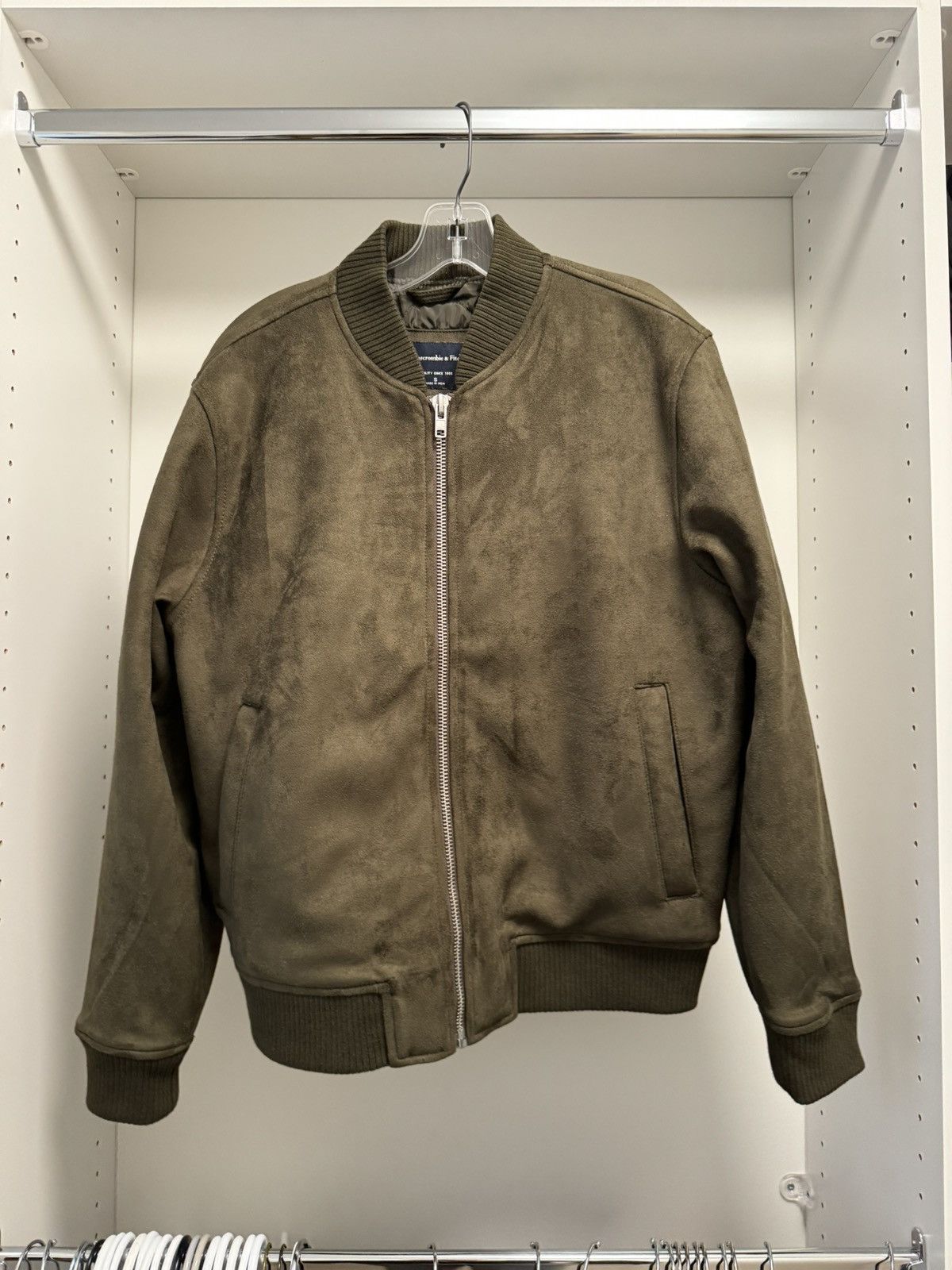 Abercrombie & Fitch Abercrombie Bomber Jacket Size US S / EU 44-46 / 1 - 1 Thumbnail