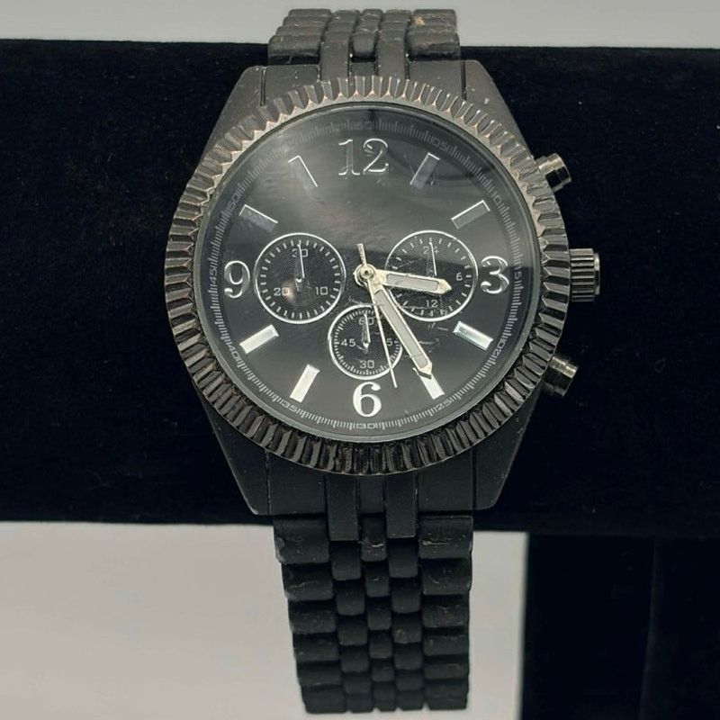 Other Black Retro Men’s Watch Size ONE SIZE - 1 Thumbnail