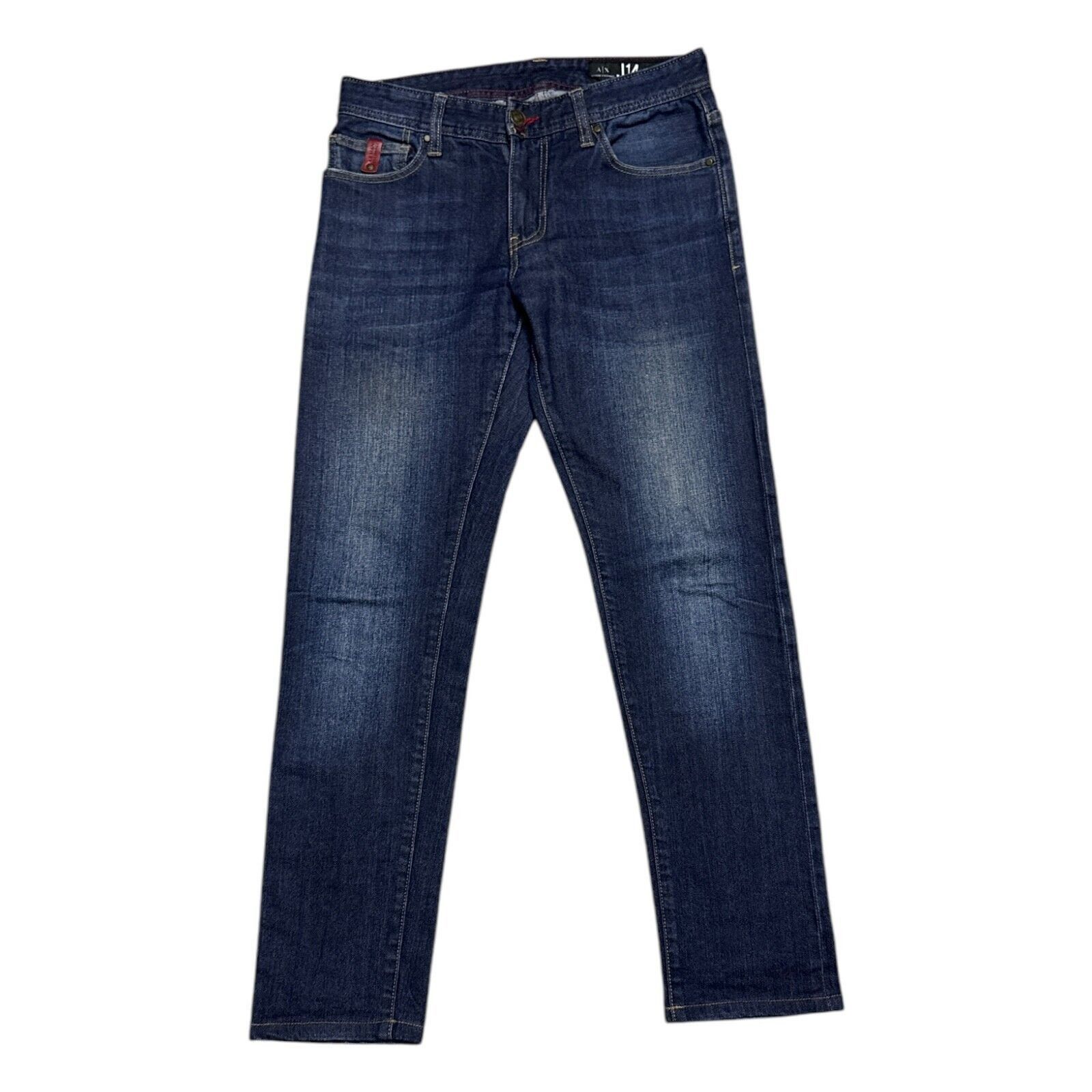 Armani ARMANI JEANS Luxury Designer Slim Fit Denim Jeans 28x29 Size 28" / US 6 / IT 42 - 1 Thumbnail