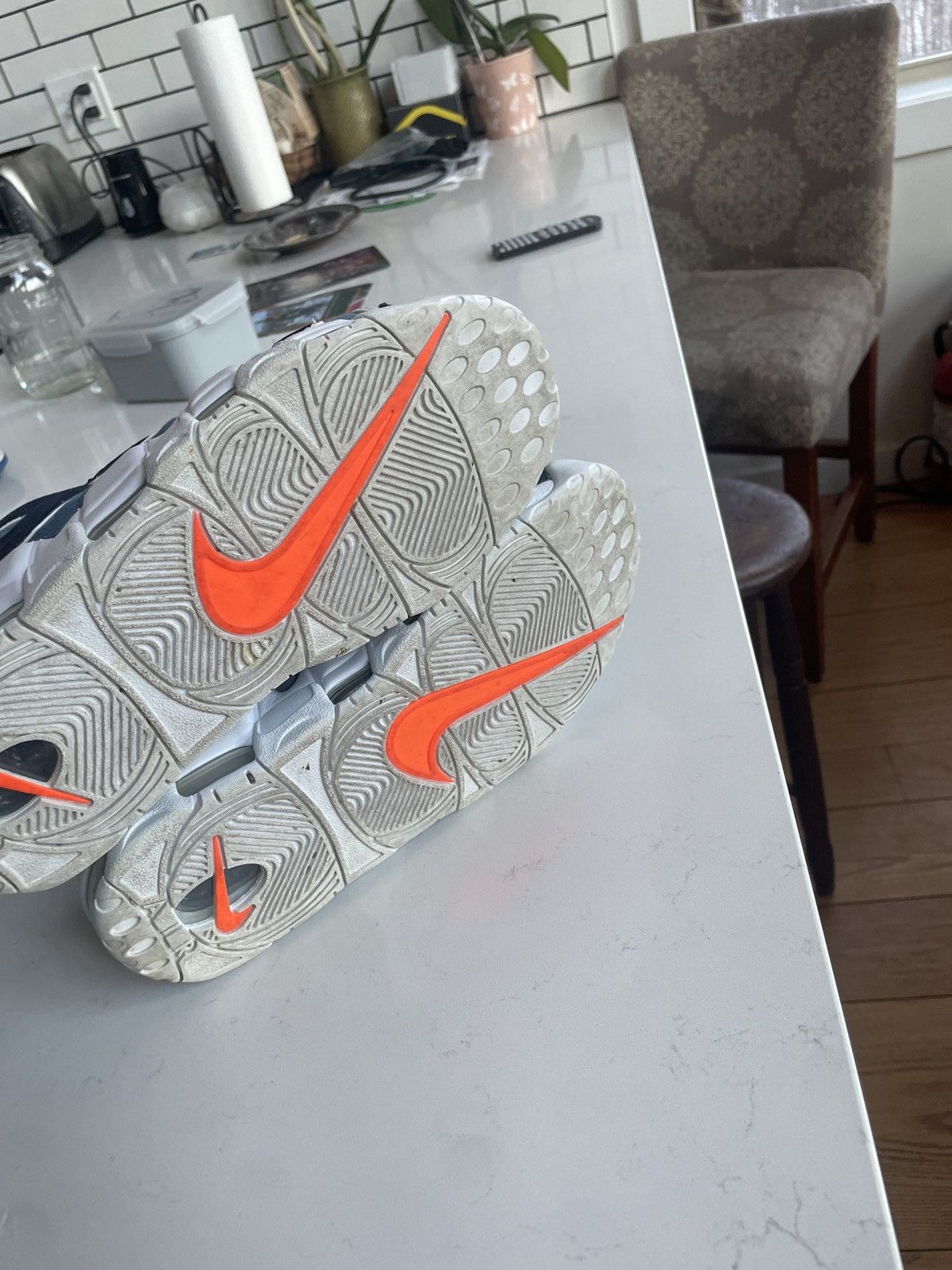 Nike Nike air uptempo denim Size US 10.5 / EU 43-44 - 4 Thumbnail