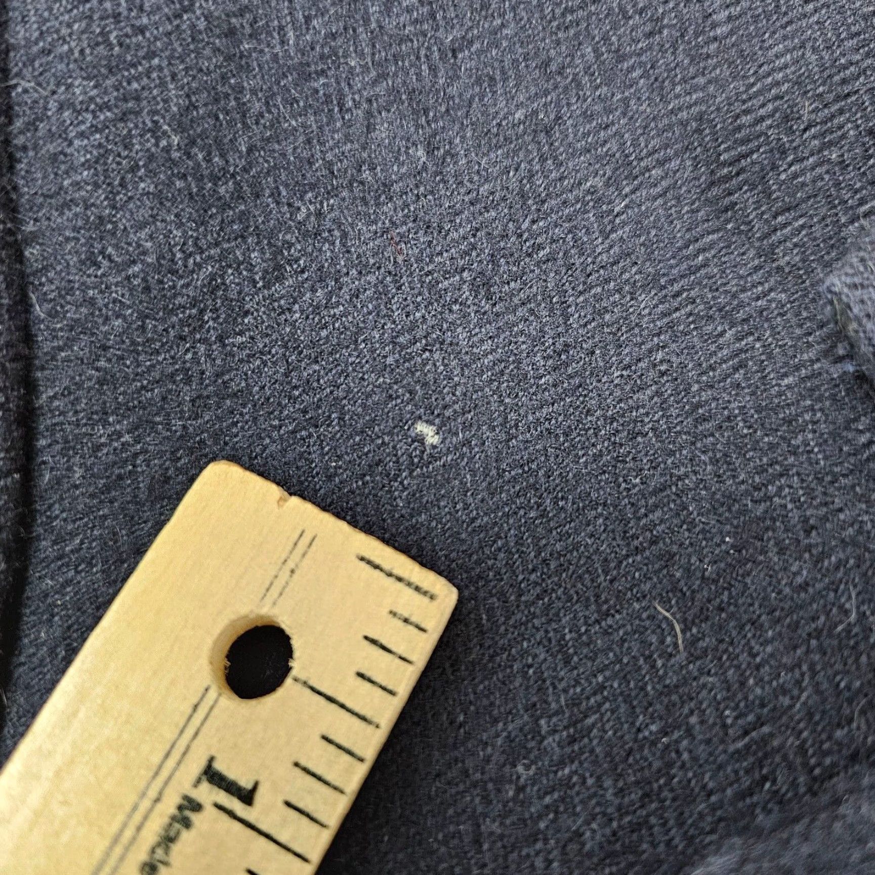 Nordstrom Nordstrom Loro Piana Blazer Mens 44L Navy 2 Button Single-Breasted Notch Lapel Wool Camelhair Tweed Jacket Size 44R - 4 Thumbnail