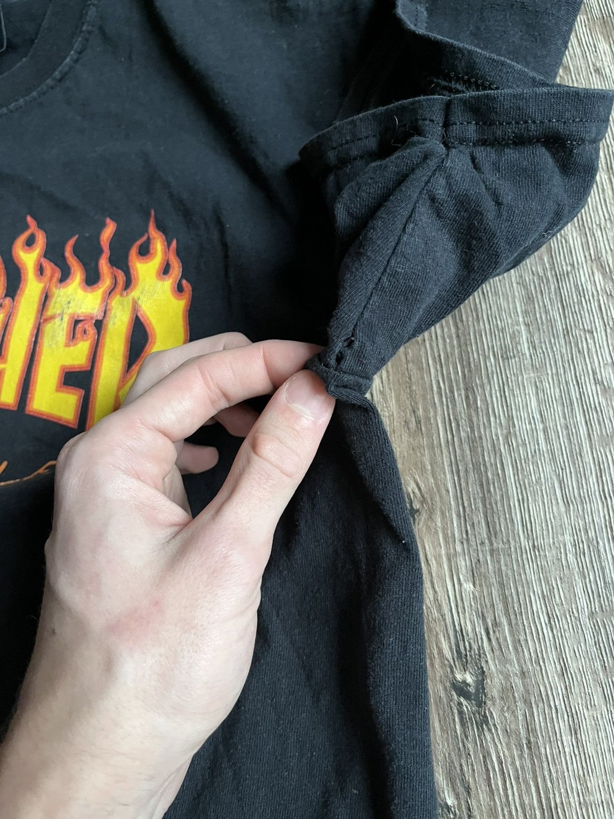 Thrasher × Vintage Vintage Thrasher Flame Logo Tee Size US M / EU 48-50 / 2 - 11 Thumbnail