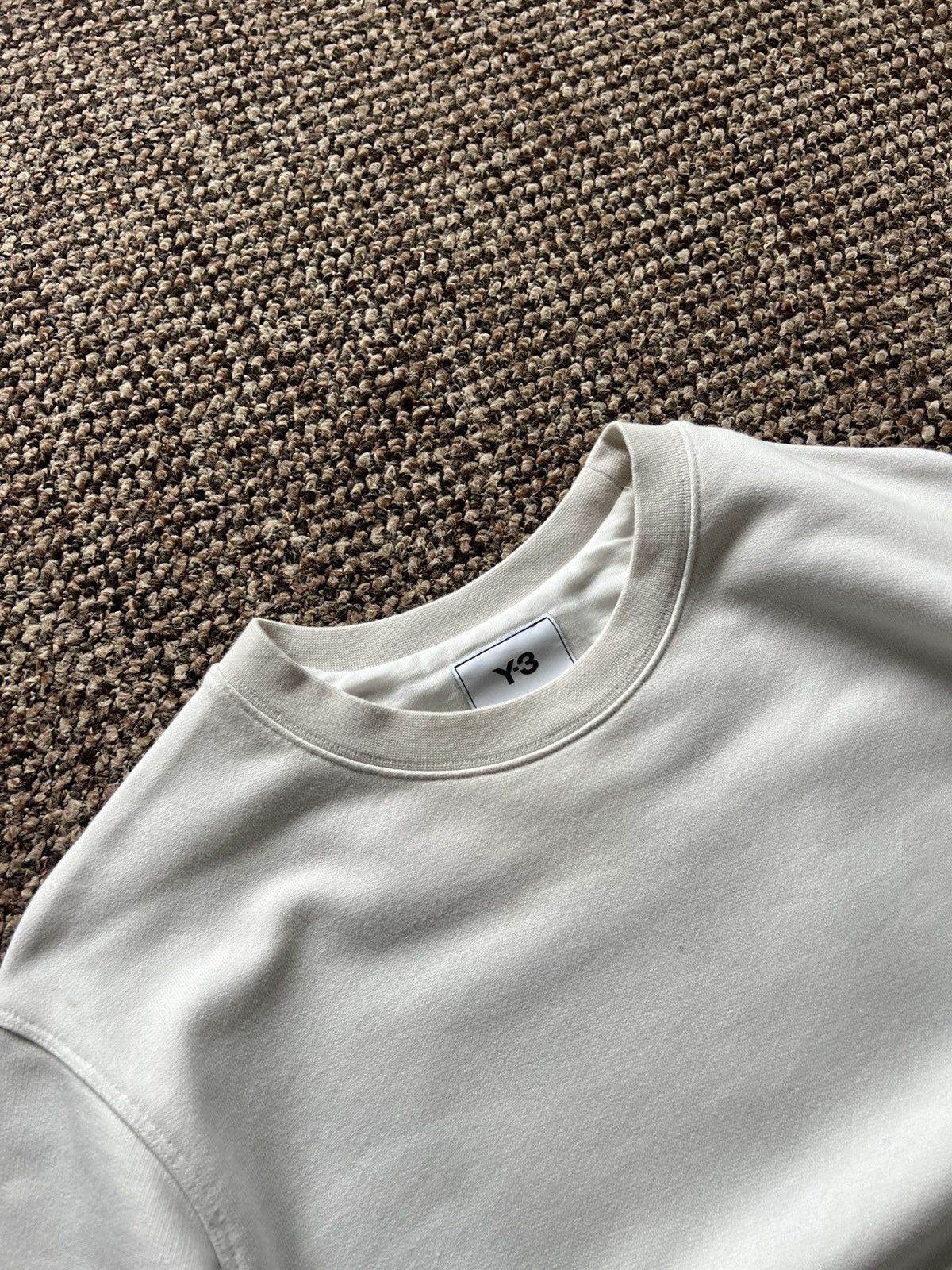 Yohji Yamamoto Y-3 Yohji Yamamoto Longsleeve Big Logo Size US L / EU 52-54 / 3 - 9 Thumbnail