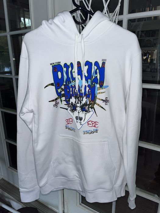 Drain Gang Bladee Nyc Face Shield Hoodie | Grailed