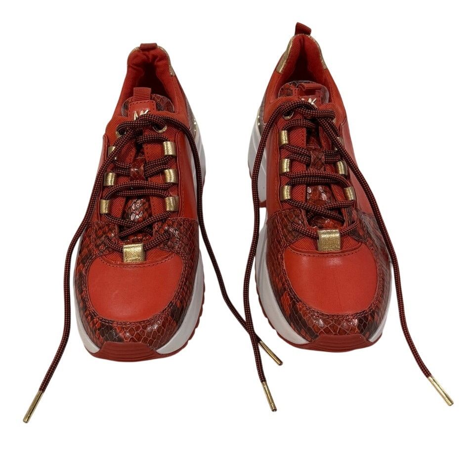 Michael Kors *DS20 MICHAEL KORS Women's Olympia Trainers Sneakers Size 6 Size US 6 / IT 36 - 2 Thumbnail