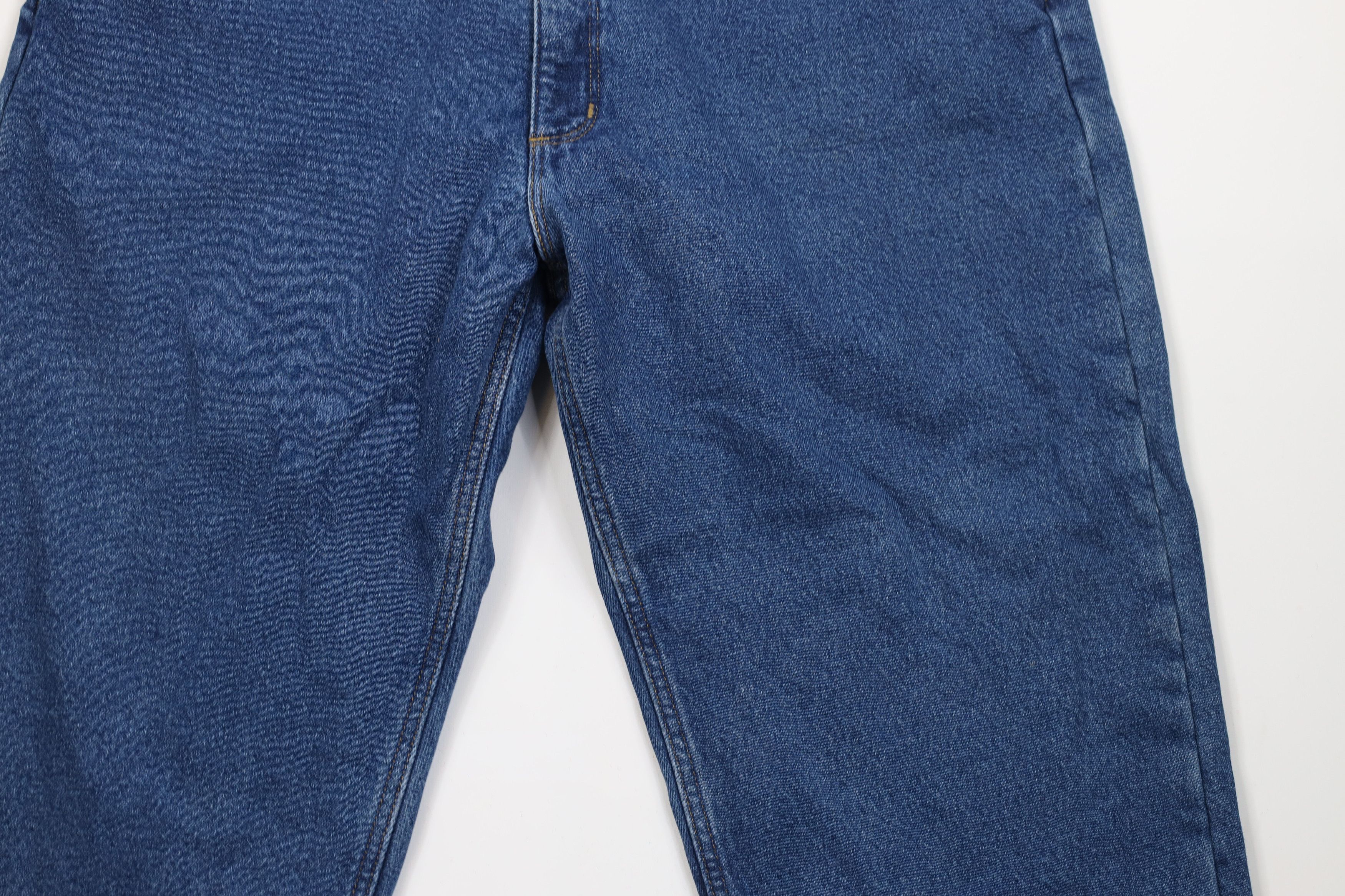 Carhartt Vintage Carhartt Fit Fleece Lined Wide Leg Denim Jeans Size US 42 / EU 58 - 4 Thumbnail