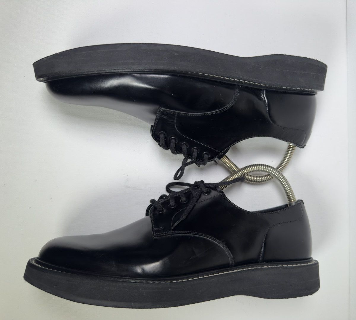 Church's Church's Leyton 5 Black Rois Calf Shoes Size 6 Fit F Size US 6 / EU 39 - 4 Thumbnail