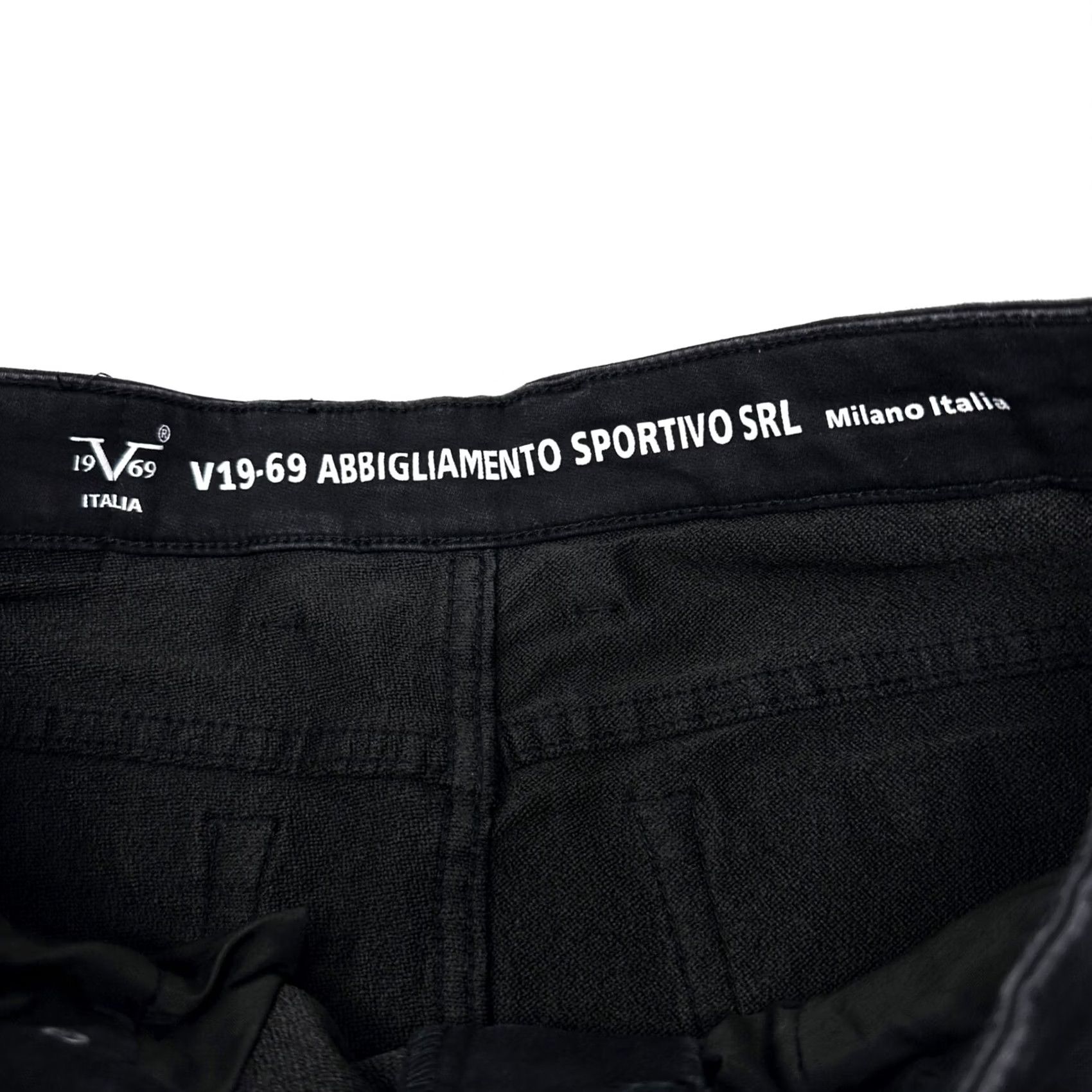 Versace Versace Shorts 28 Black Stretch Milano Italia V19-69 Abbigliamento Sportivo Srl Moto 90s Y2K Streetwear Mens Size US 28 / EU 44 - 7 Thumbnail